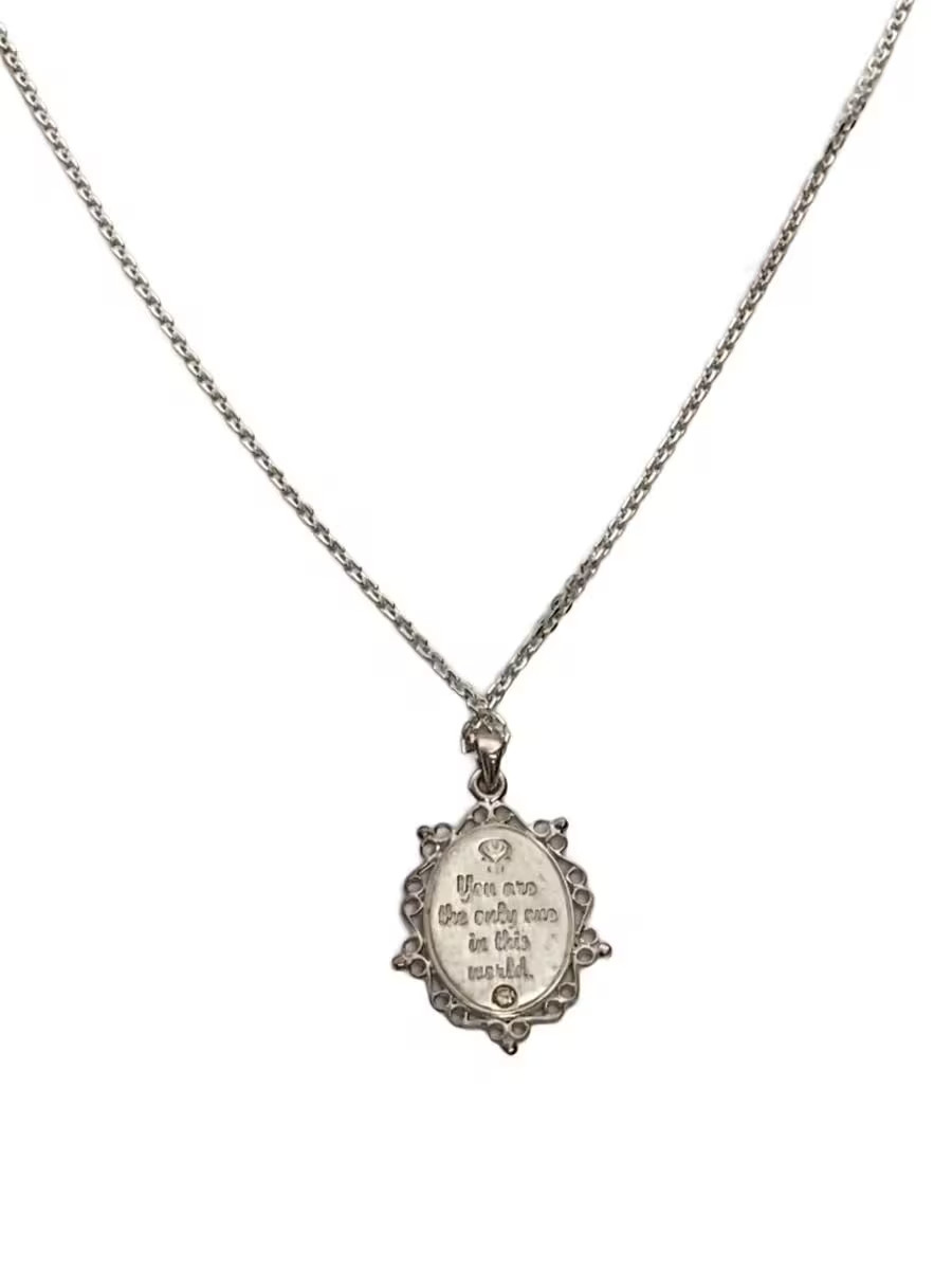 Necklace Sv925 Slv With Top Women'S M1k23