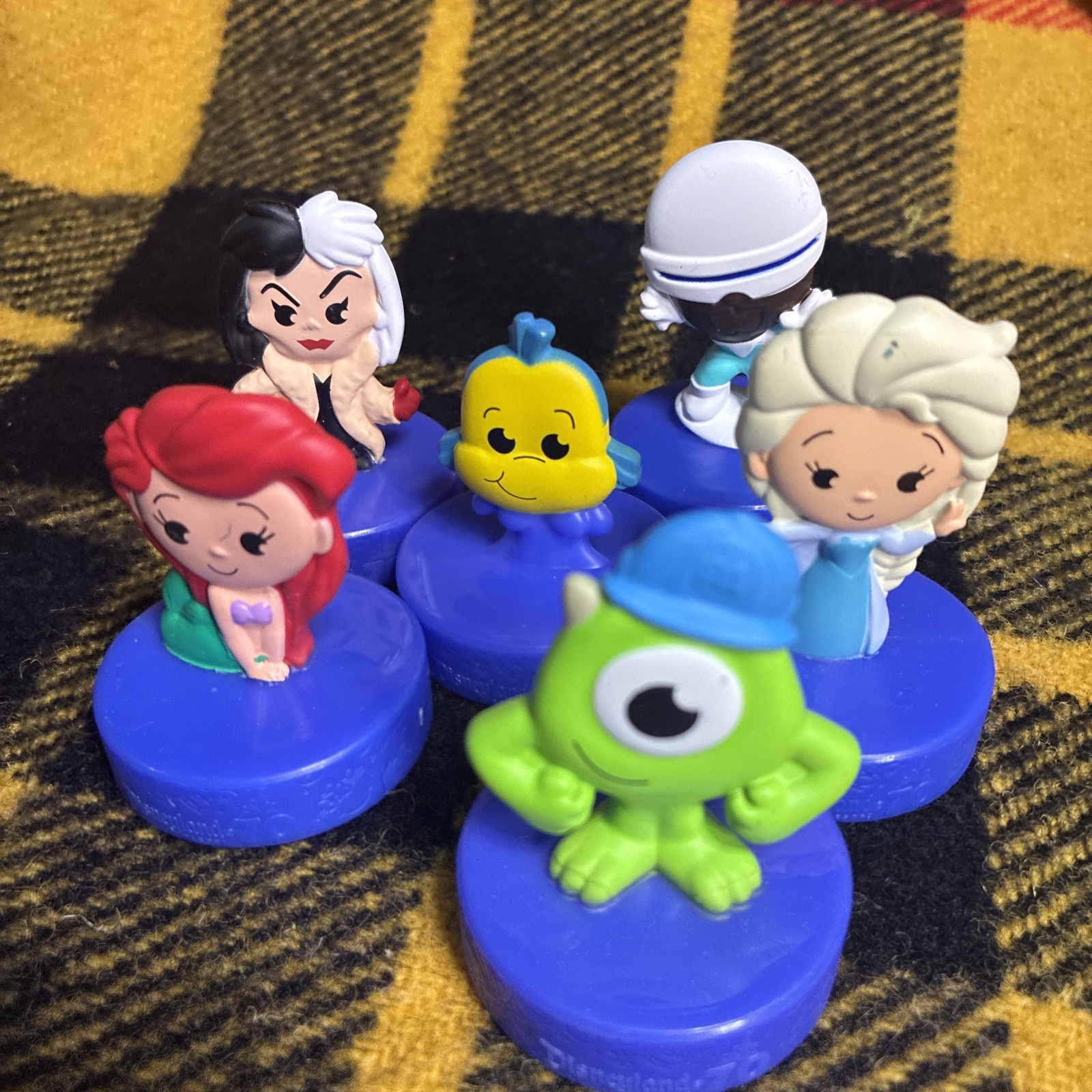 Disneyland 70th Anniversary McDonald’s Happy Meal Lot of 6
