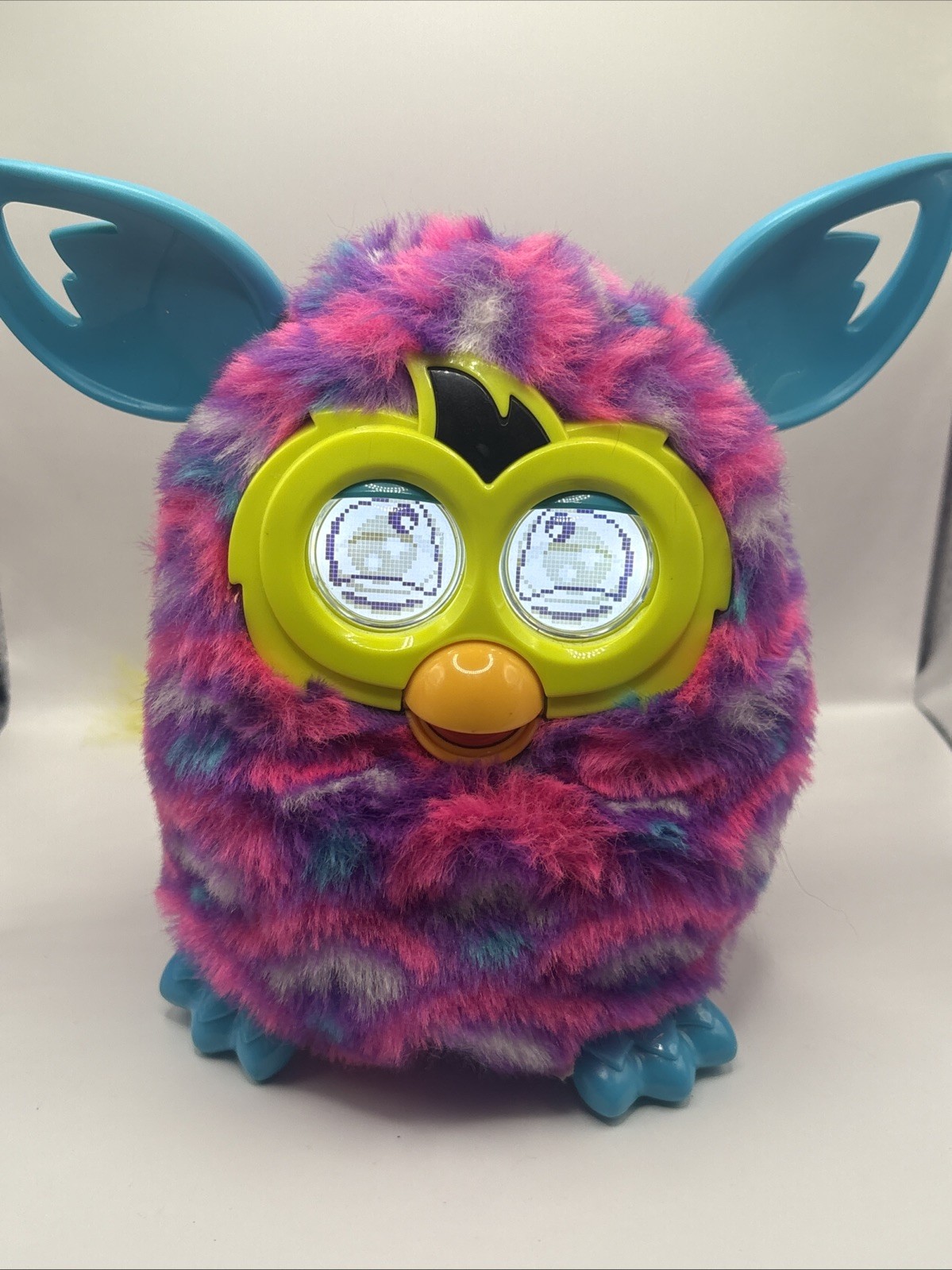 2012 Furby Boom Pink And Blue Hasbro Interactive Toy Tested And Working