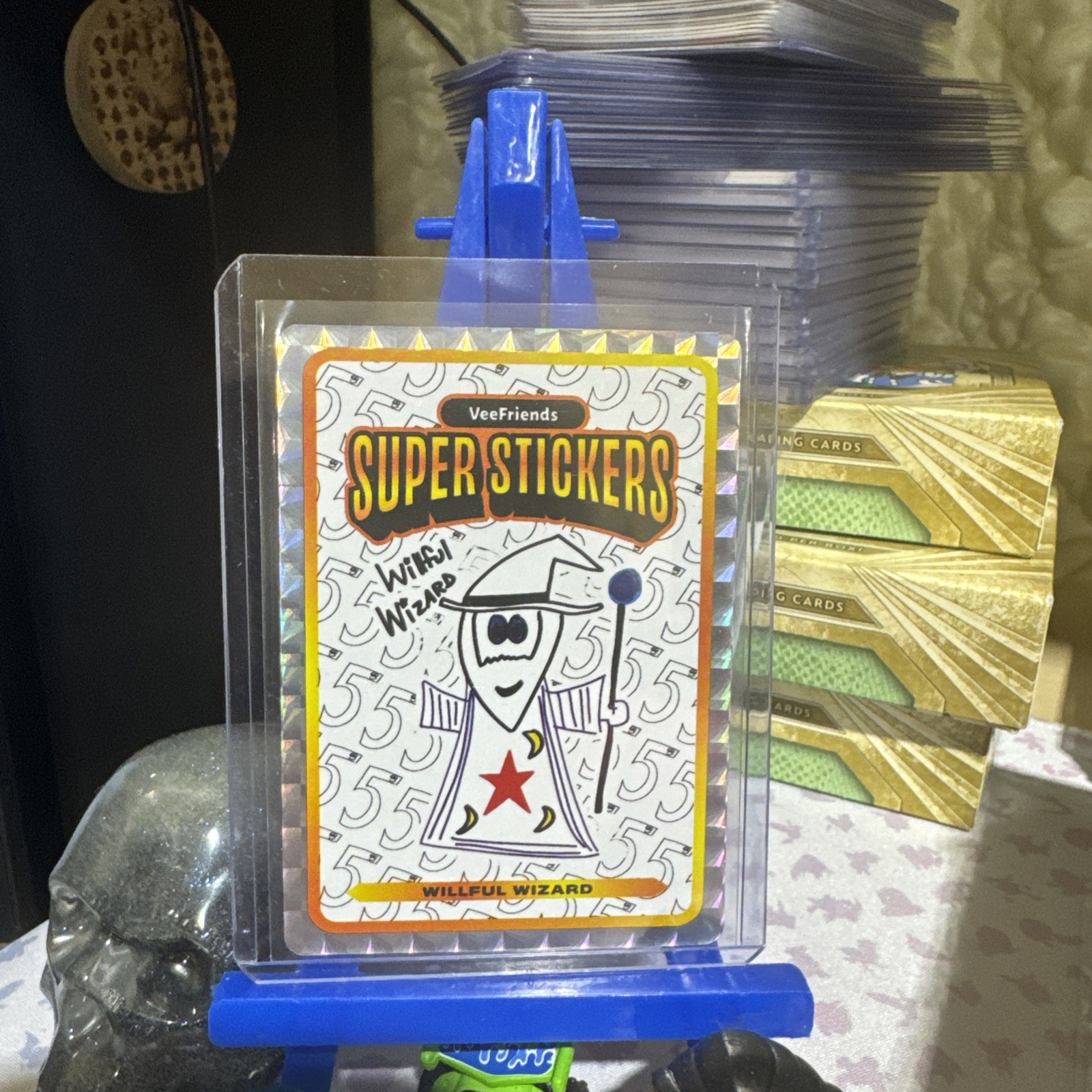 Willfull Wizard 5 Year OG Art - VeeFriends Super Sticker Spectacular Series
