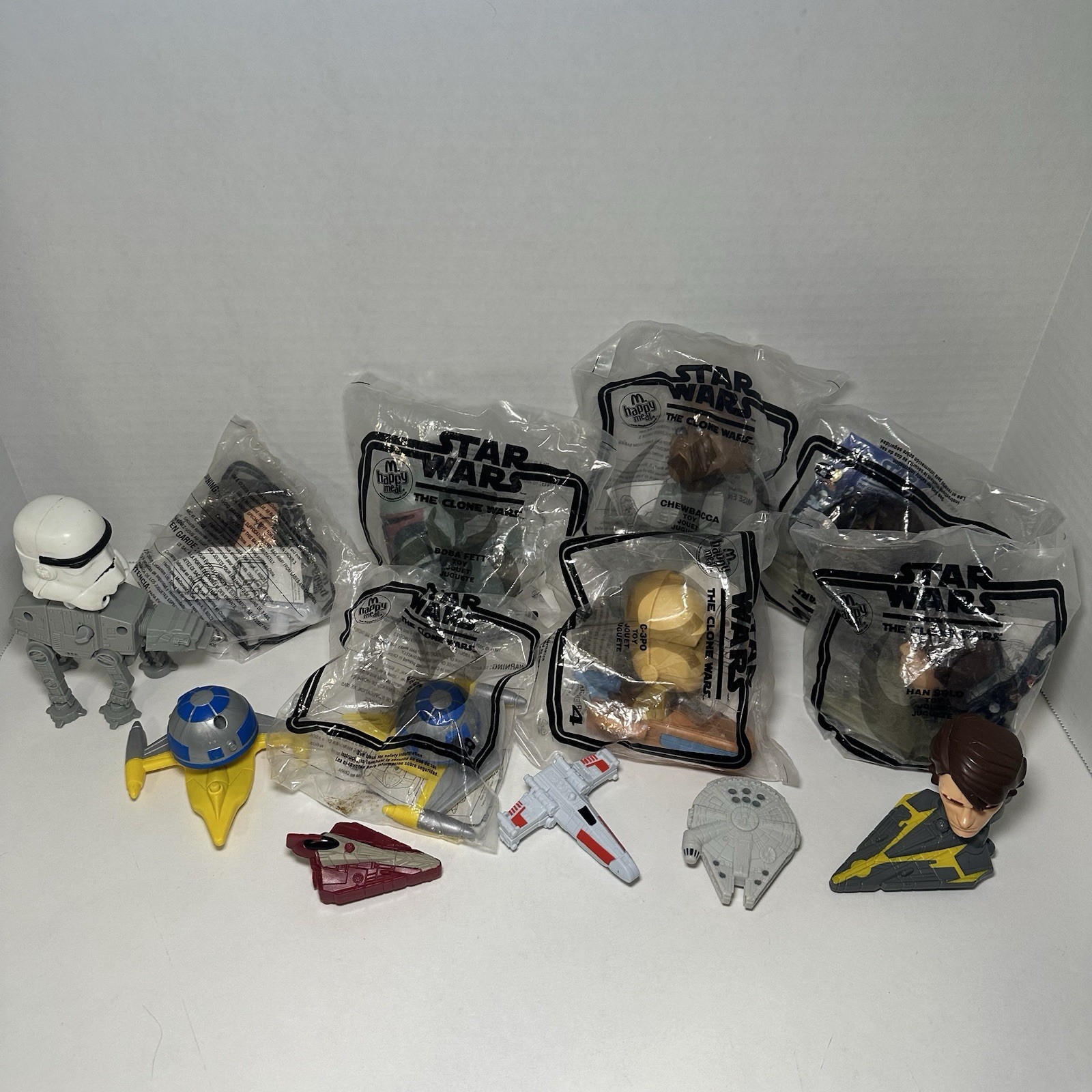 McDonalds Happy Meal Toys Star Wars The Clone Wars NEW Lot of 13 2008
