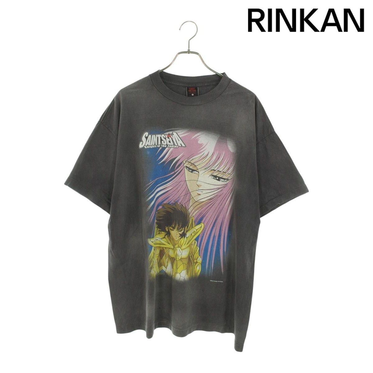 Saint Michael Vintage Anime Print T-Shirt XL Used Cotton B