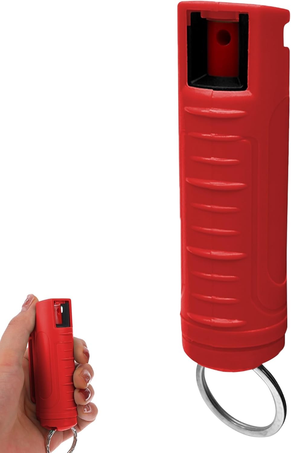 FURY Hardshell Pepper Spray - 12Ft Range, Max Strength, UV Dye Identifier, Anti-