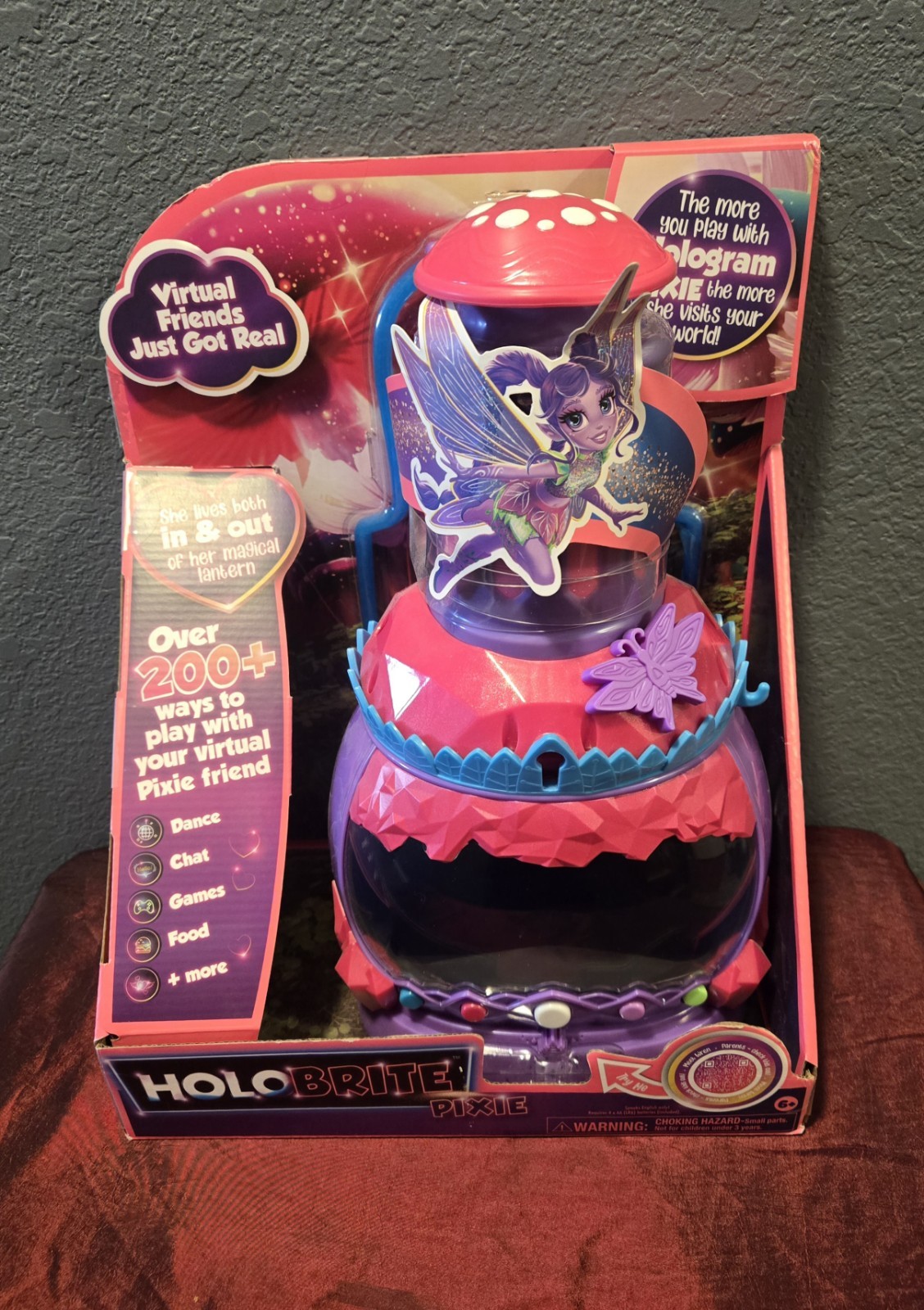 HOLOBRITE Pixie Lantern Virtual Dancing Interactive Games 200+ Ways to Play NEW!