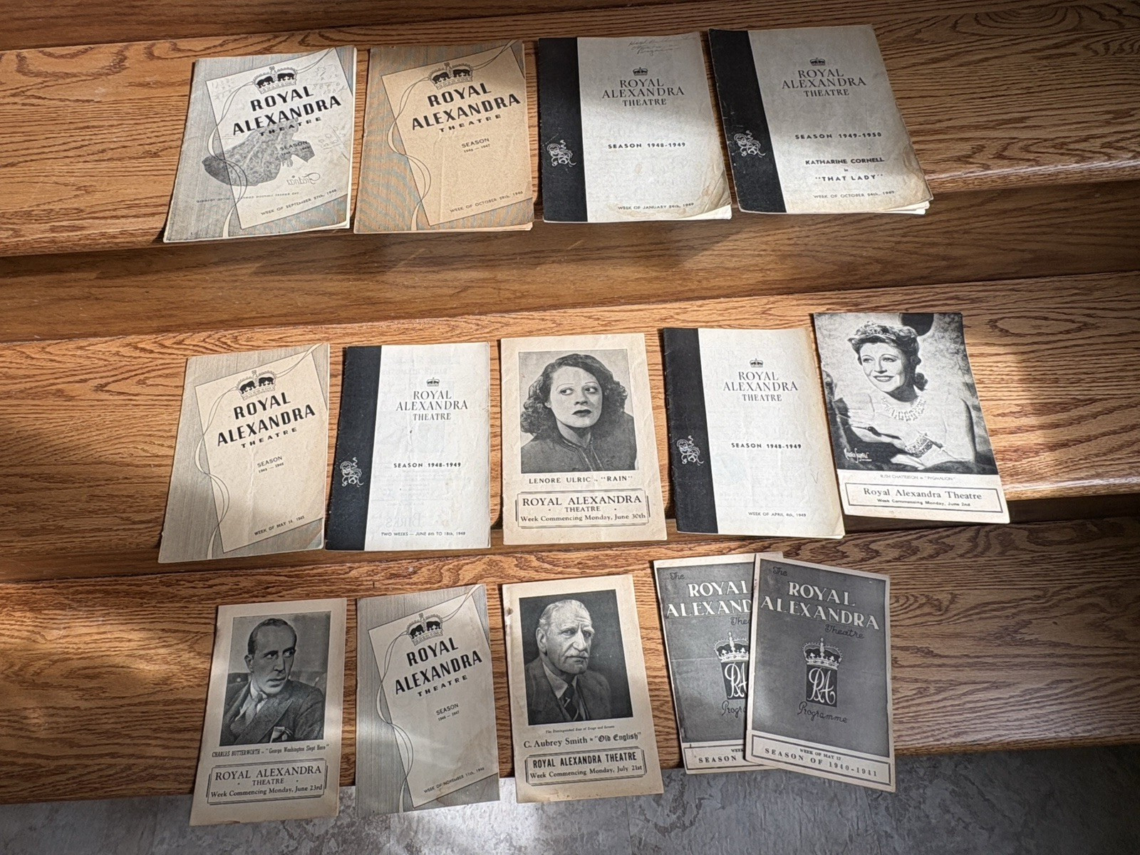 1940's Lot of 14 Theatre Programs, Royal Alexandra Theatre, Toronto