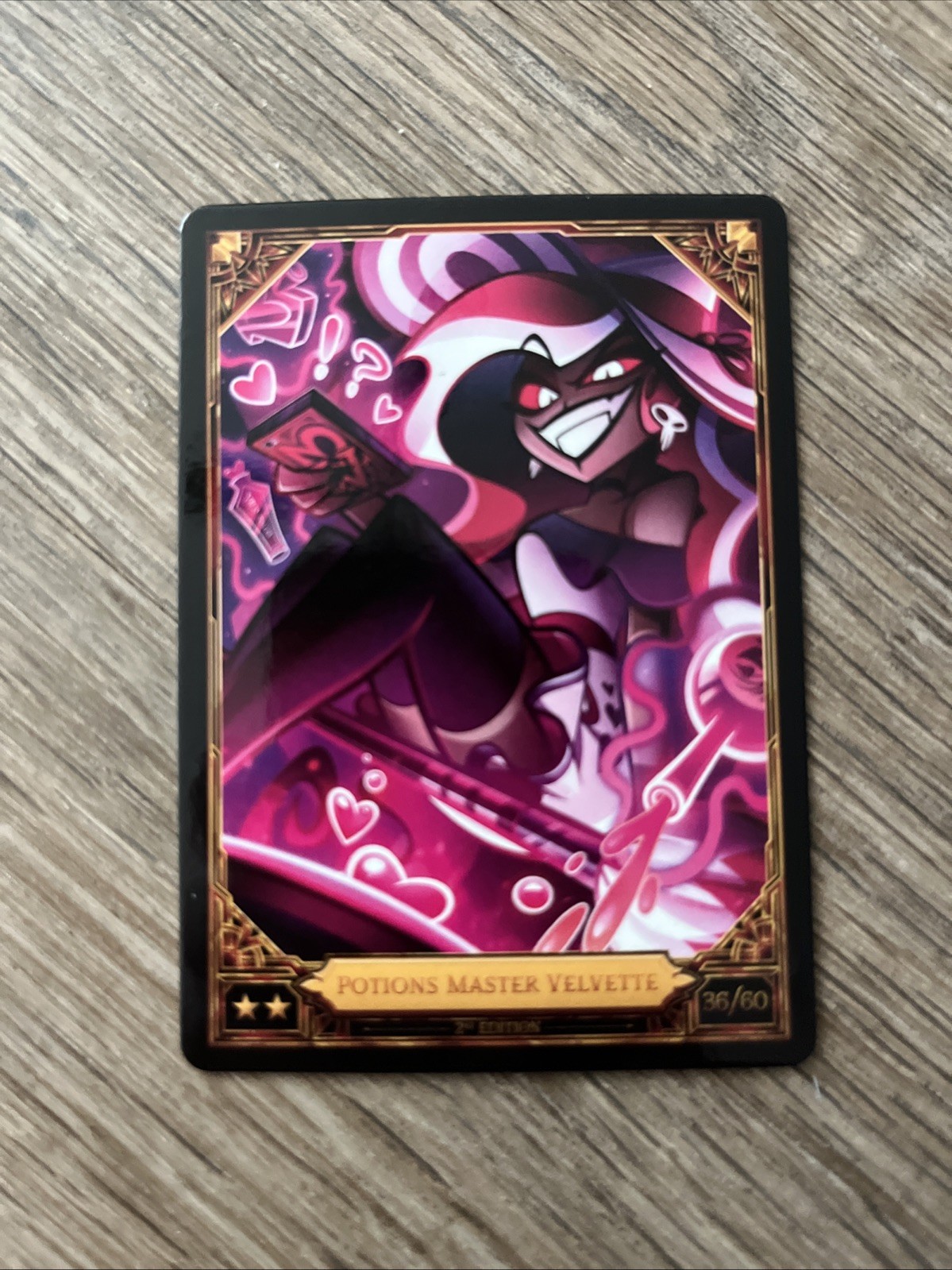 Hazbin Hotel Season 2 Potions Master Velvette Trading Card