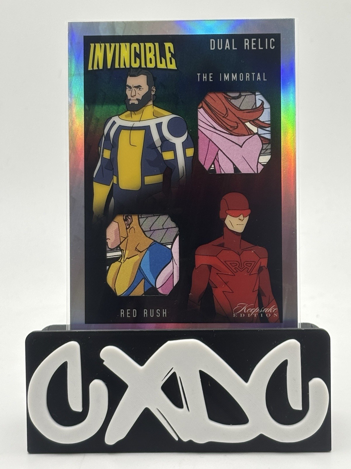 2025 Invincible Keepsake Edition – THE IMMORTAL & RED RUSH Dual Relic #520 