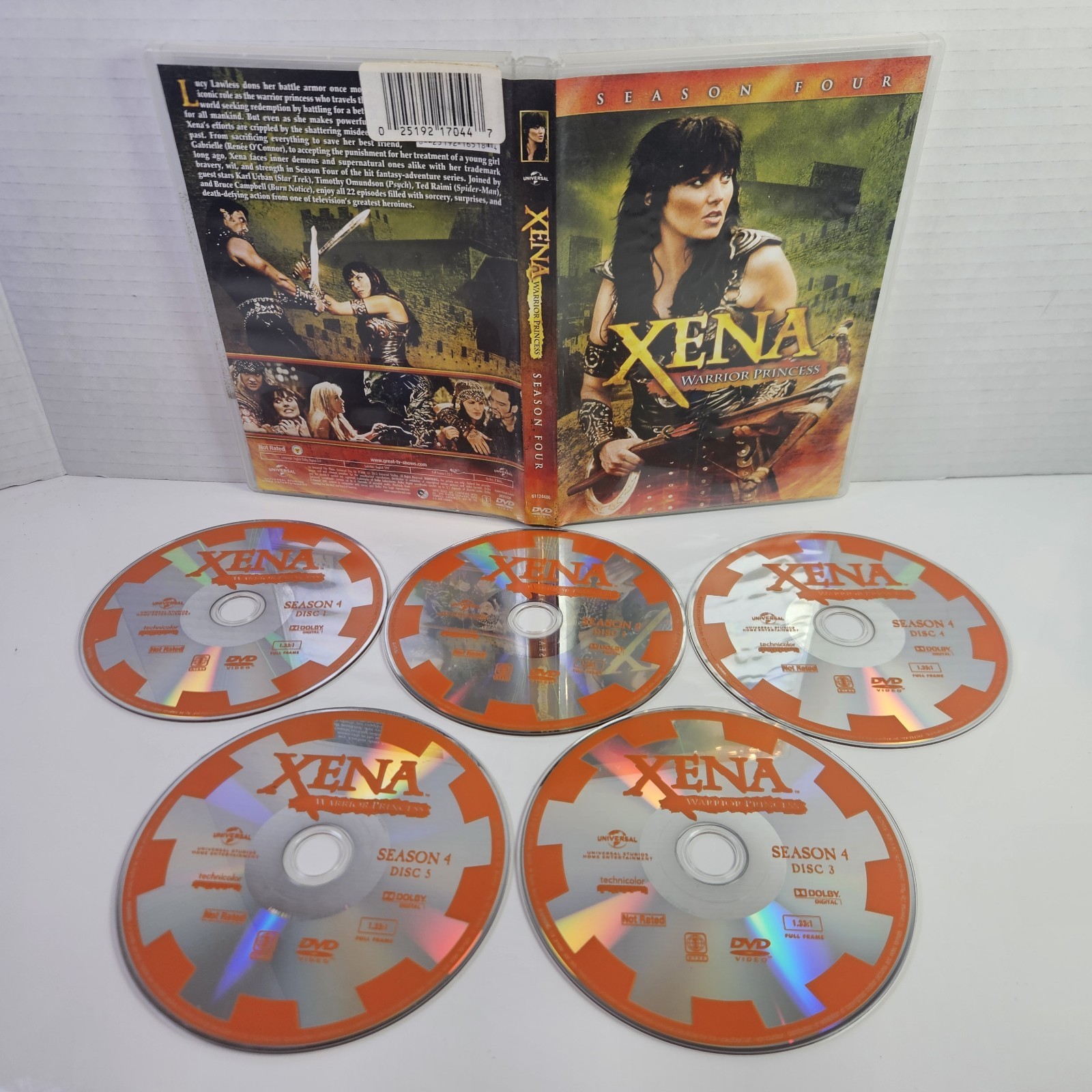 Xena: Warrior Princess: Season Four 4 (DVD, 2013)