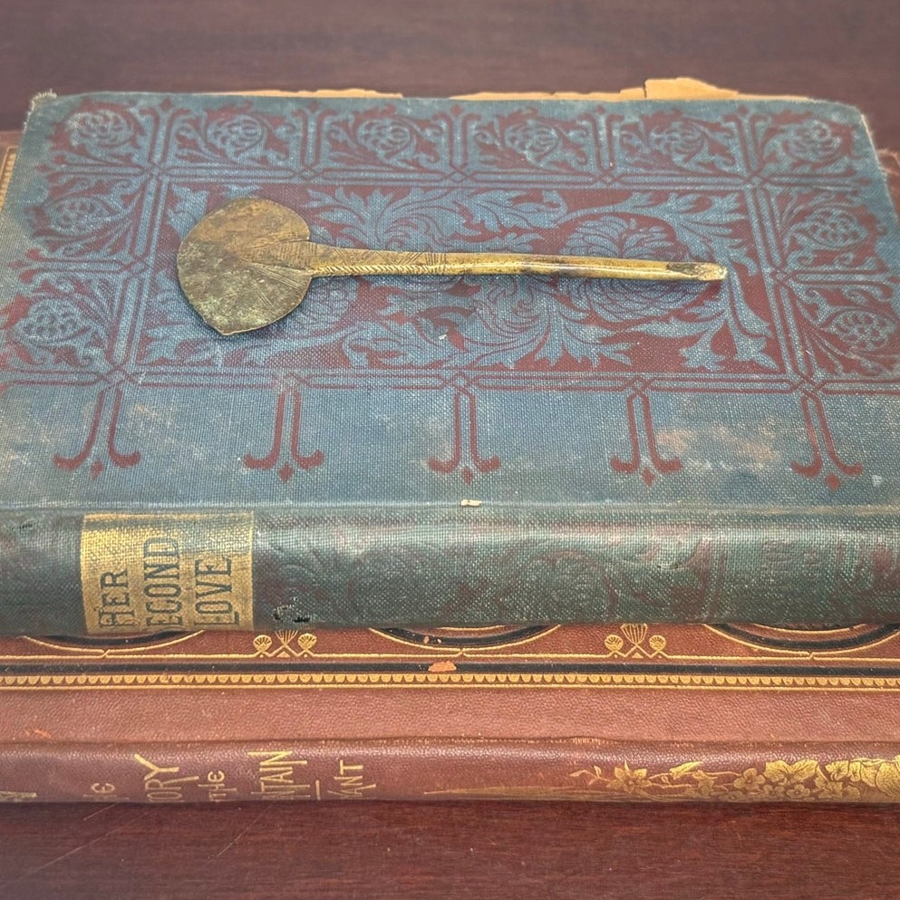 West African Cast Bronze Hoe-Form Currency Blade