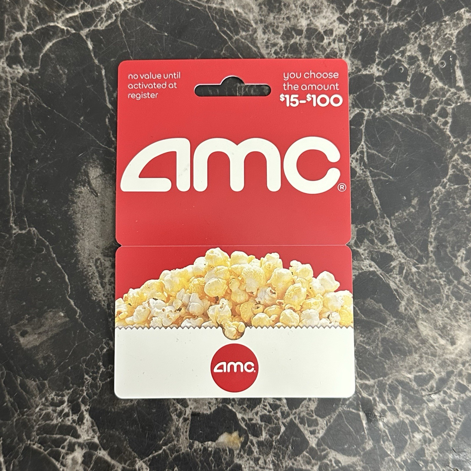 AMC Theatres 25$ Gift Card New $25 Value movie theater
