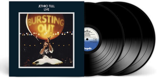 Jethro Tull: Live- Bursting Out 3 LP, 180 Grammes Vinyle, Neuf