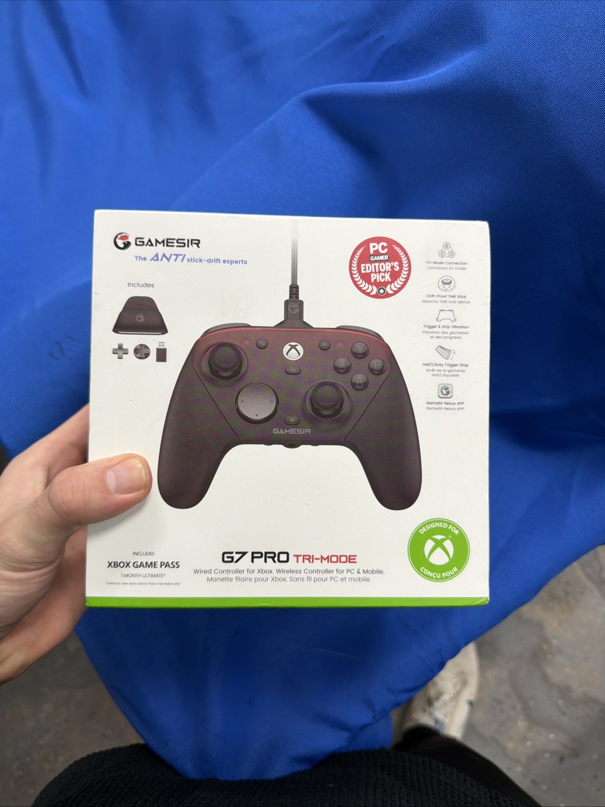 GameSir G7 Pro Tri-Mode Controller Xbox Series X|S PC Mobile Ergonomic Drift-Pr…