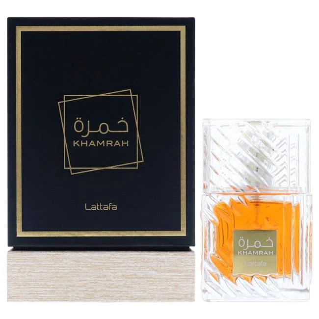 Lattafa I0144722 3.4 oz Khamrah EDP Spray for Unisex