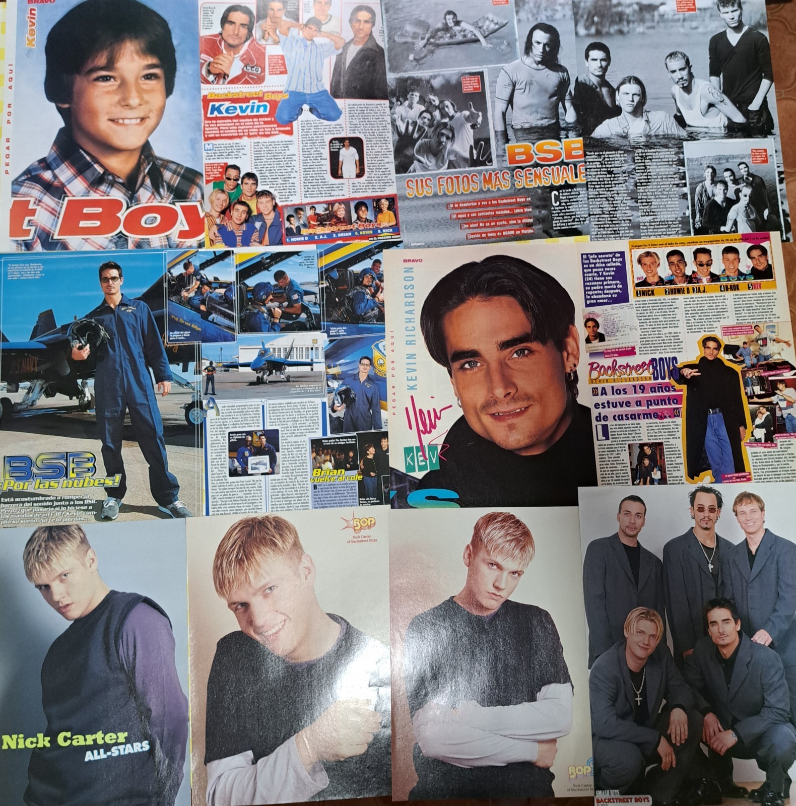 Backstreet Boys magazines clippings