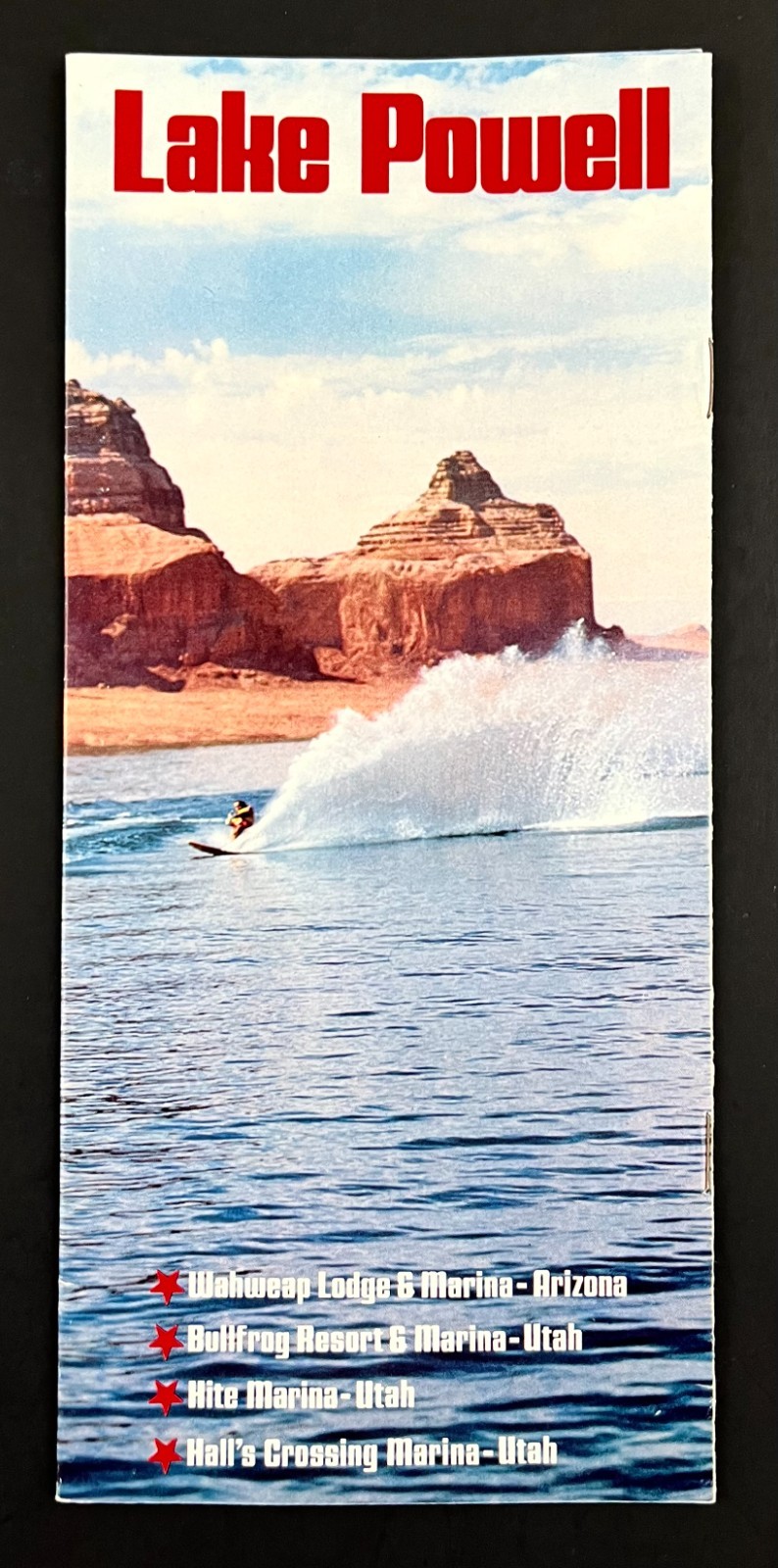 1980s Lake Powell UT AZ Recreation Guide Vintage Tourist Travel Brochure