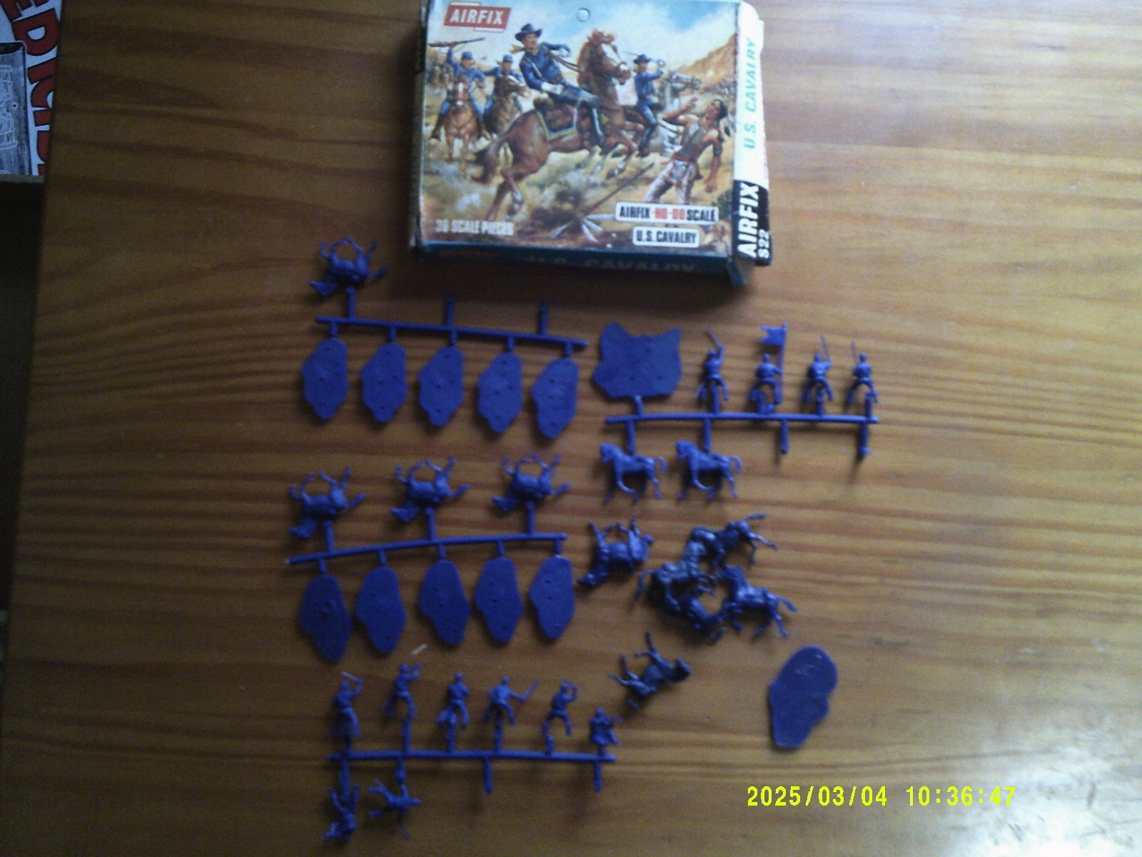 AIRFIX 1/72 AMERICAN CIVIL WAR U.S. CALVARY BLUE BOX