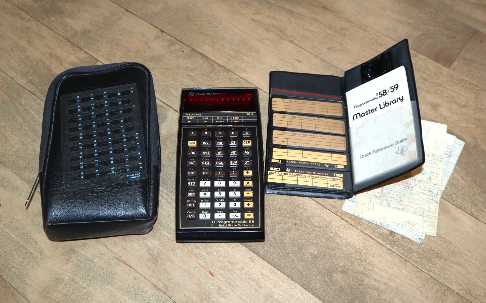 Texas Instruments Programmable 59 - VINTAGE TI CALCULATOR w/ Case Master Module