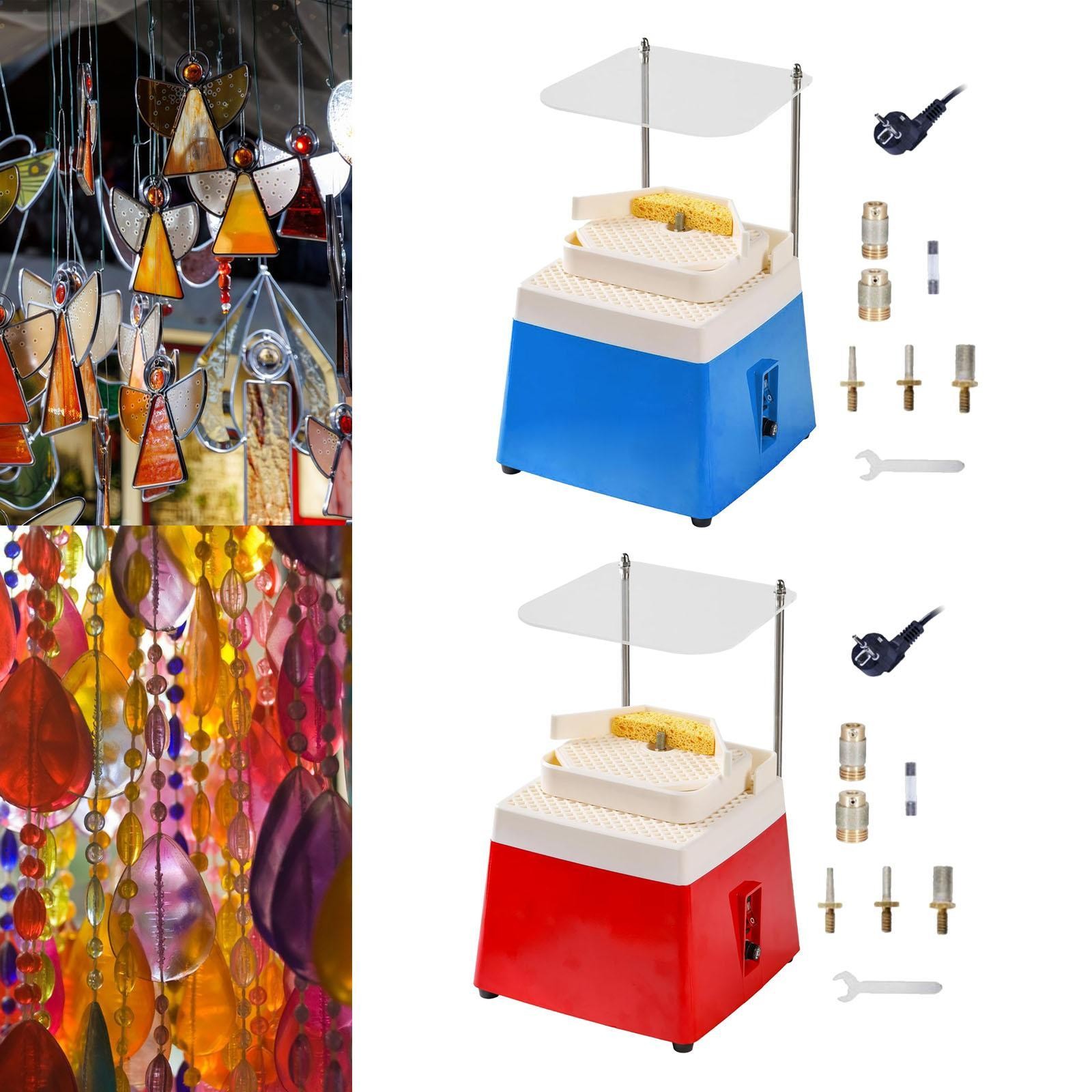 Stained Glass Grinder Electric Glass Grinding Machine for DIY Crafts Studio