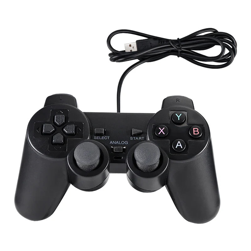 Wired USB PC Game Controller Android Gamepad for Playstation 3 Dual Vibration Jo