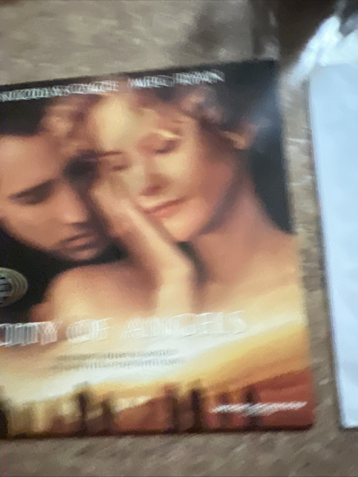 City of Angels Nicolas Cage Meg Ryan Widescreen Laserdisc
