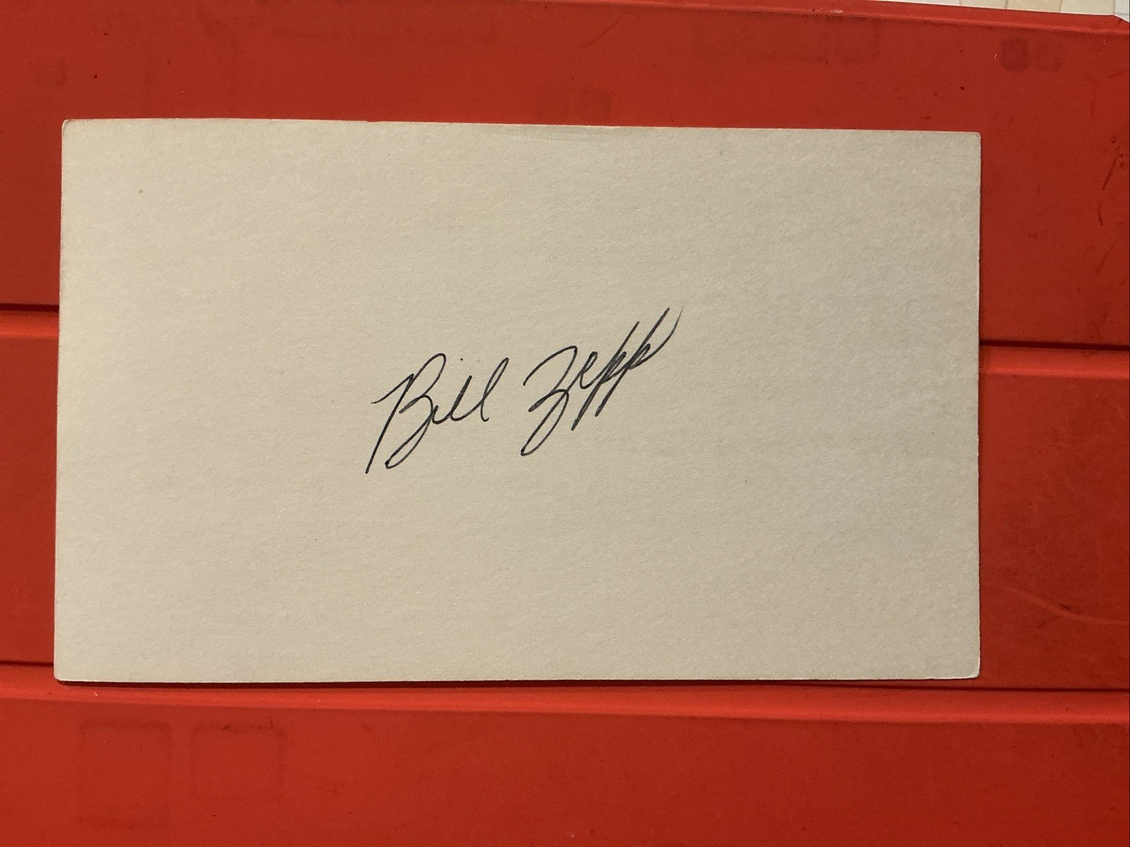 Bill Zepp 🔥🔥MLB: 1969 Minnesota Twins 🔥🔥Autograph  ⚾️⚾️