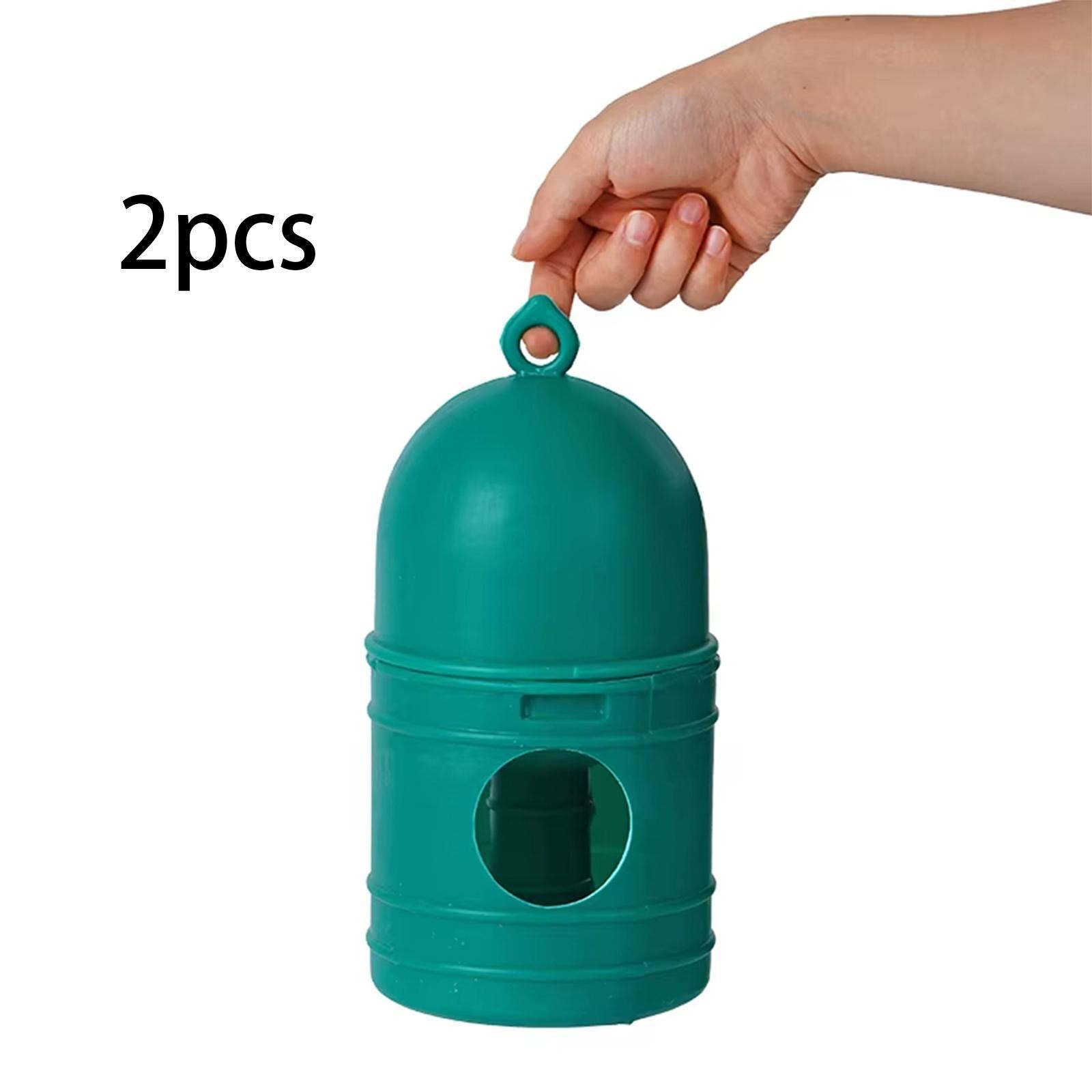 2 Pieces Bird Water Drinker Accessories Pigeon Water