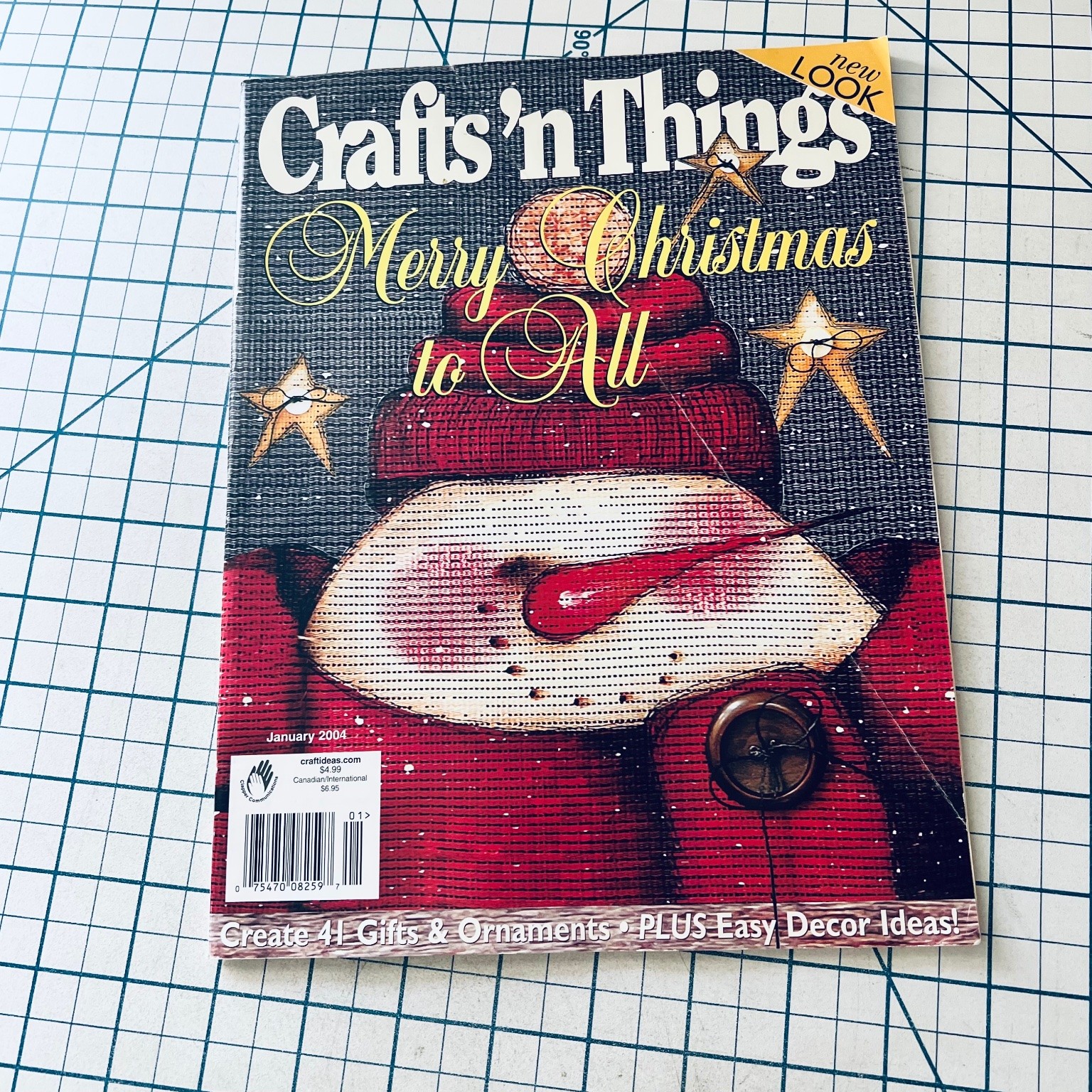 Crafts 'n Things Merry Christmas Vol. 29 No. 3 2004 Craft DIY Holiday Catalog