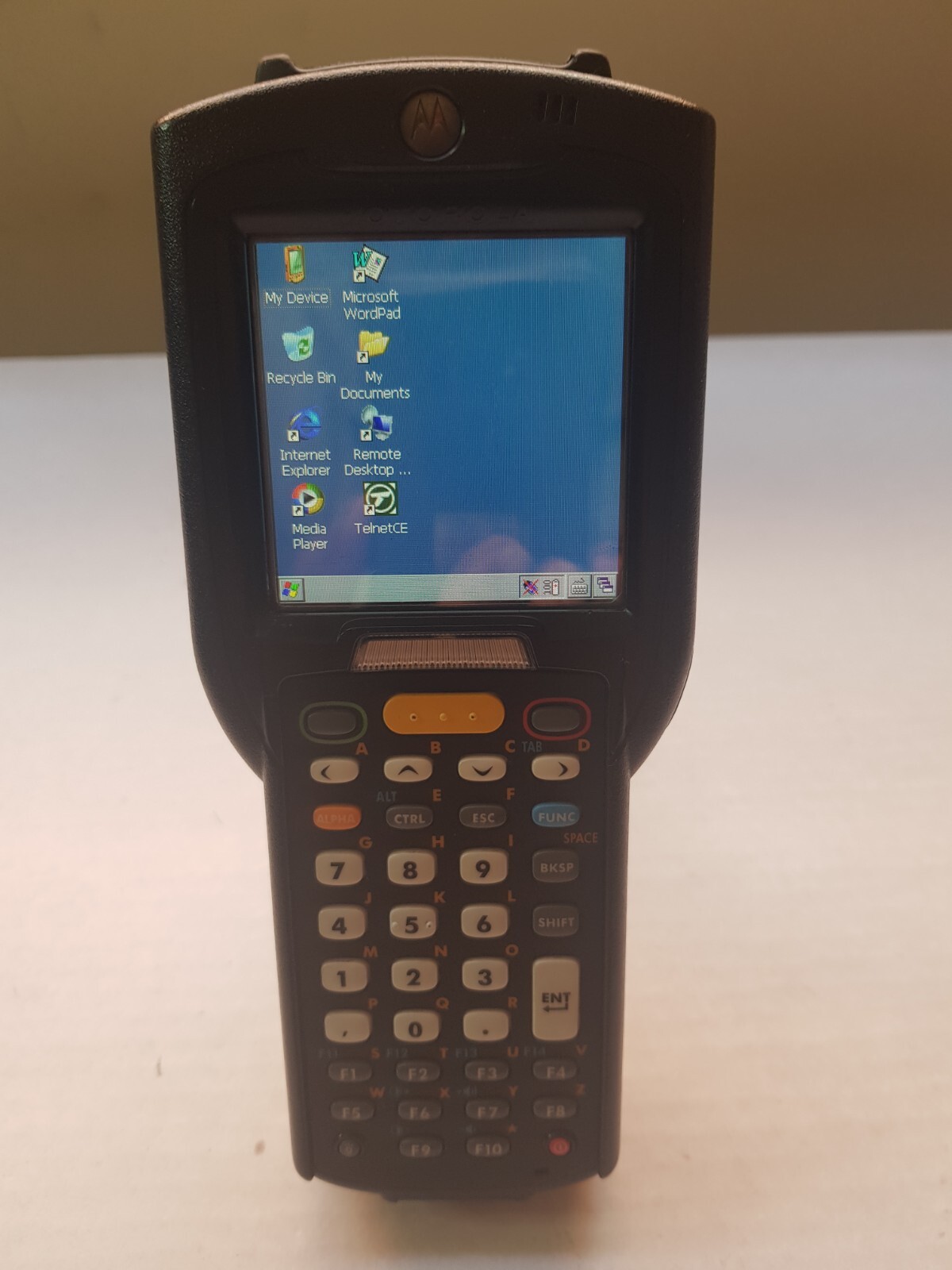 1 x Used Zebra Motorola Symbol MC3190 Gun CE6.0 P/N: MC3190-GL3H04E0A Lot #1248