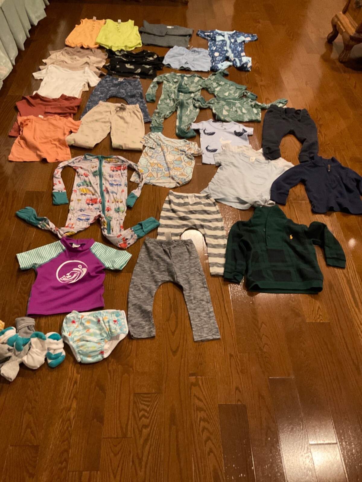 Mixed lot baby boy of  30 by NEXT , Zara,Hana Andersson, 18- 24 months ,2T+socks
