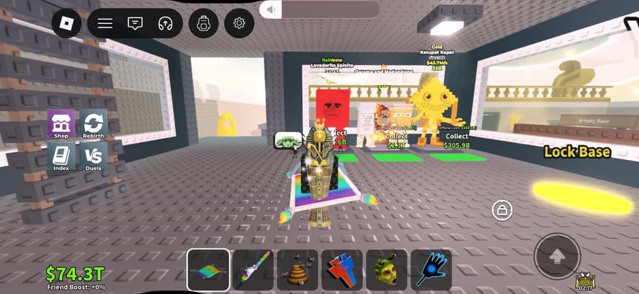 Lavadorite Spinito steal a brain rot (RAINBOW)