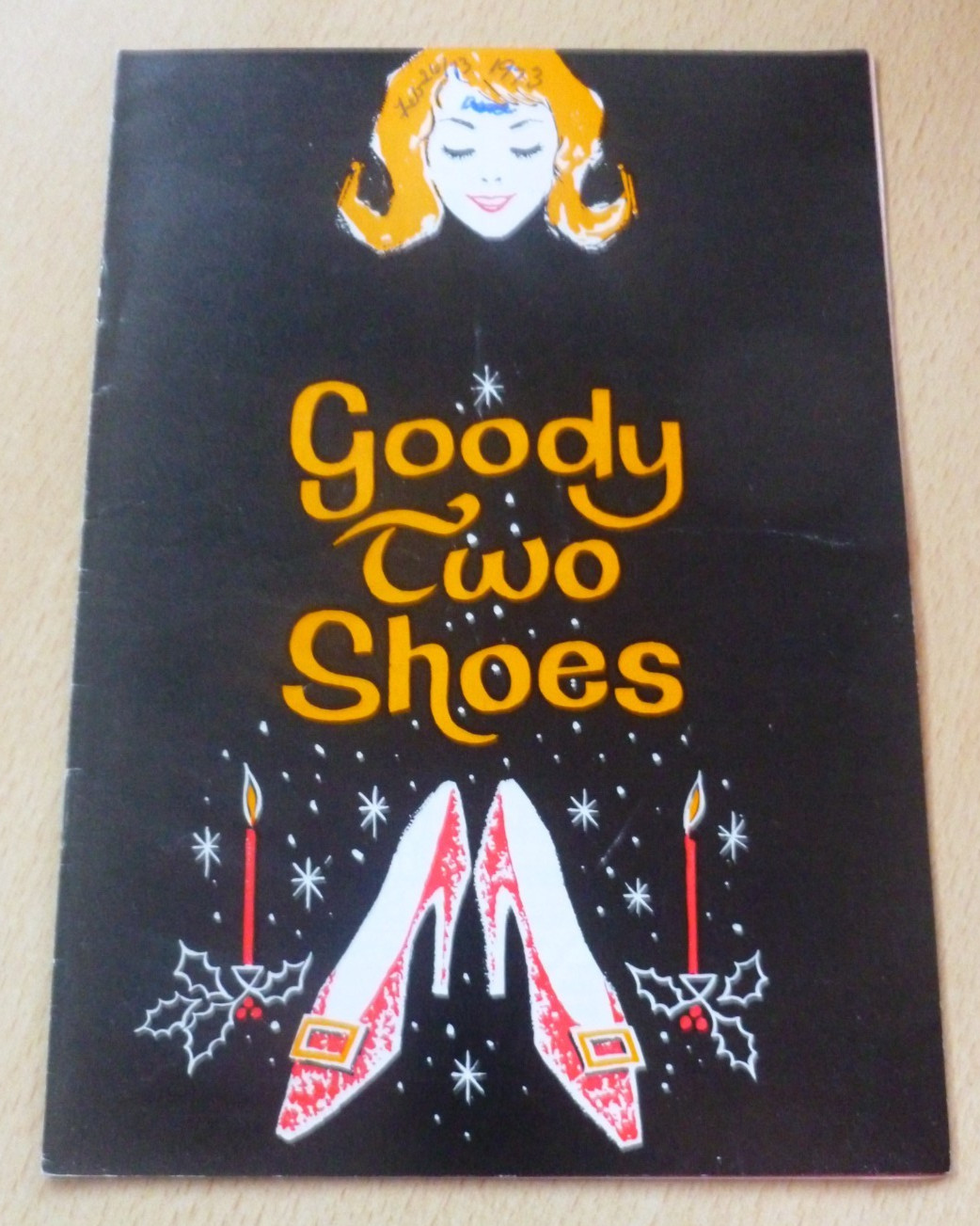 Les Dawson Ronnie Hilton Brian Marshall Goody Two Shoes Leeds Panto Program 1972