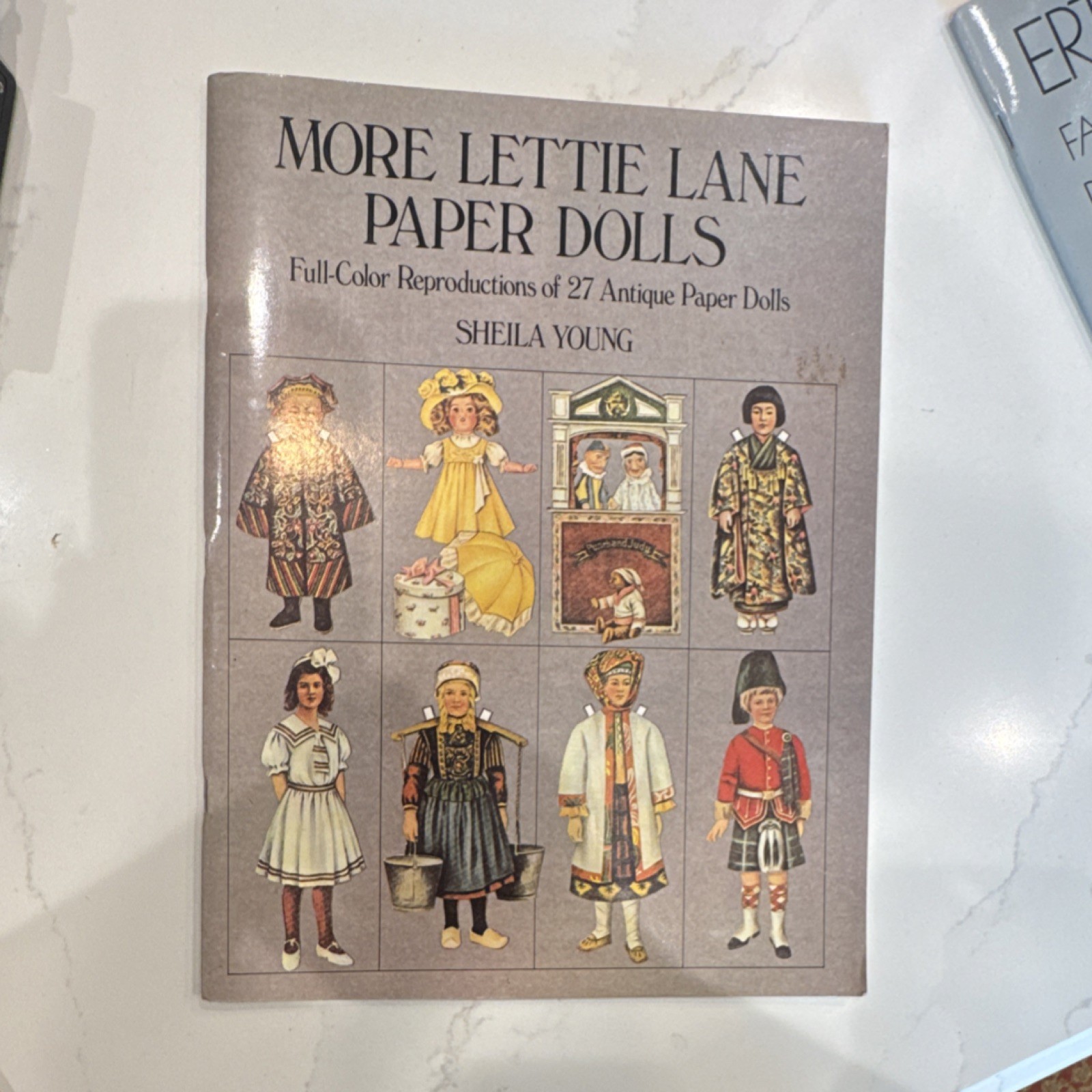 Lettie Lane Antique Paper Dolls Book by Sheila Young Full-Color Reproductions