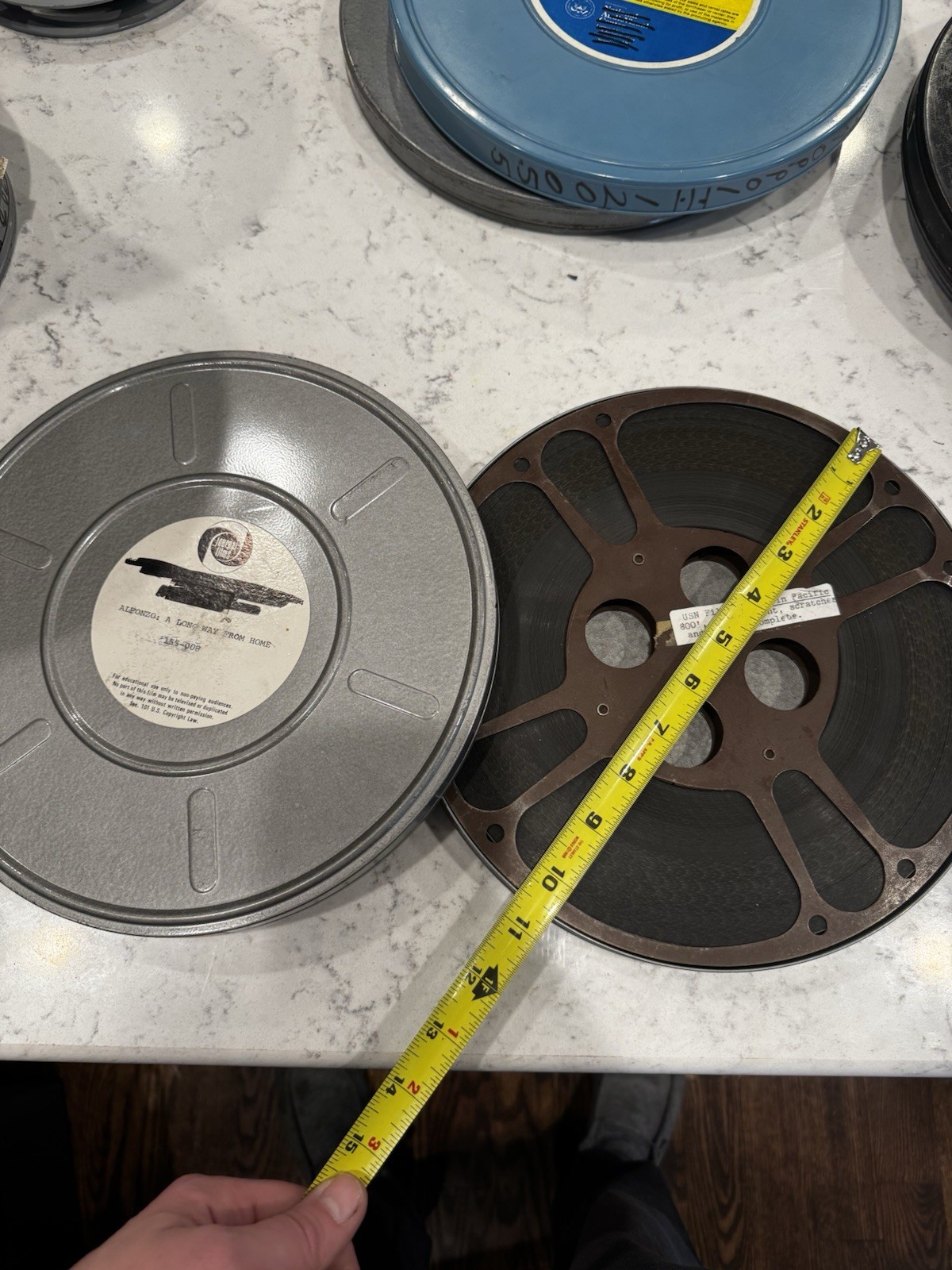 Vtg Ww2 World War 2 16mm Reel USN FILM AIR WAR IN PACIFIC Original Ftg 800’  BH
