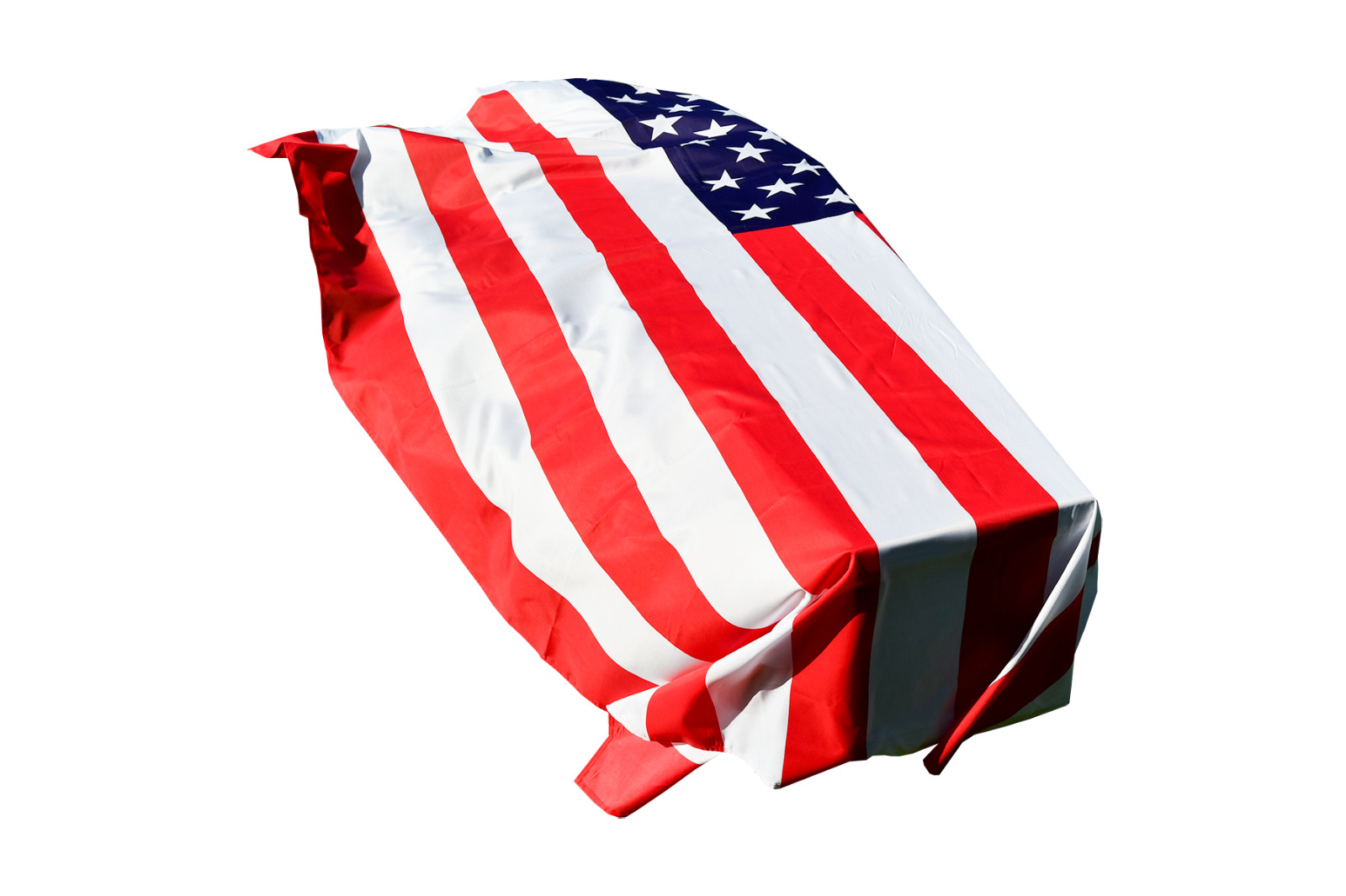 United States of America Flag Coffin Drape - Quick Dispatch