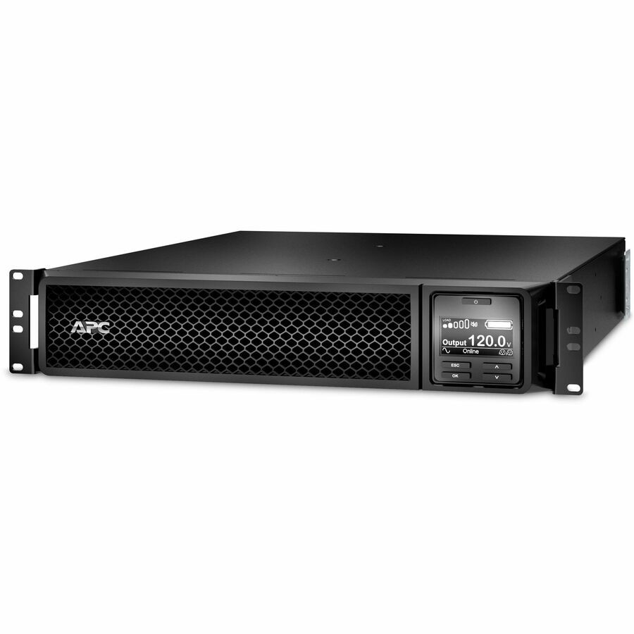 APC Smart-UPS SRT 1000VA/900W Rack-Mount 120V 2U 6x15R 480J UPS SRT1000RMXLA-NC
