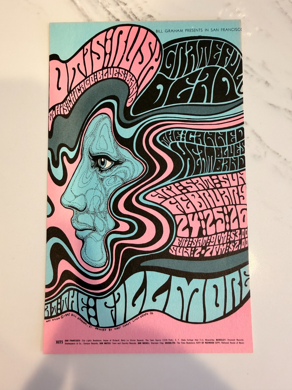 1967 Grateful Dead, Otis Rush, The Canned Heat Blues Band