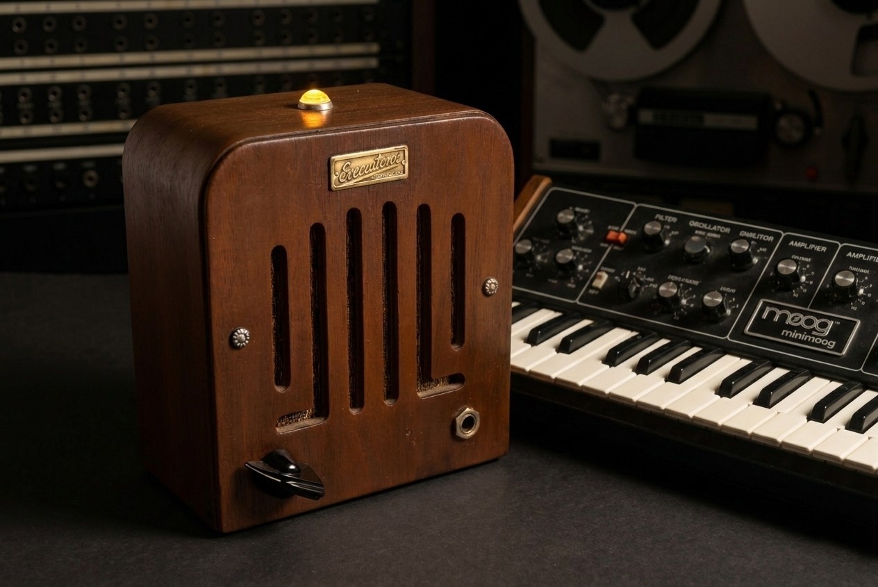 Vintage Executone Turned Practice Amp "No CHILL LM386" Boutique Amp, Retro Amp