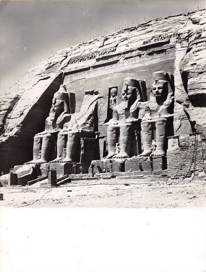 Press Photo AM21207 Approximately 24X18 Cm Egypt Temple Of Abu Simbel