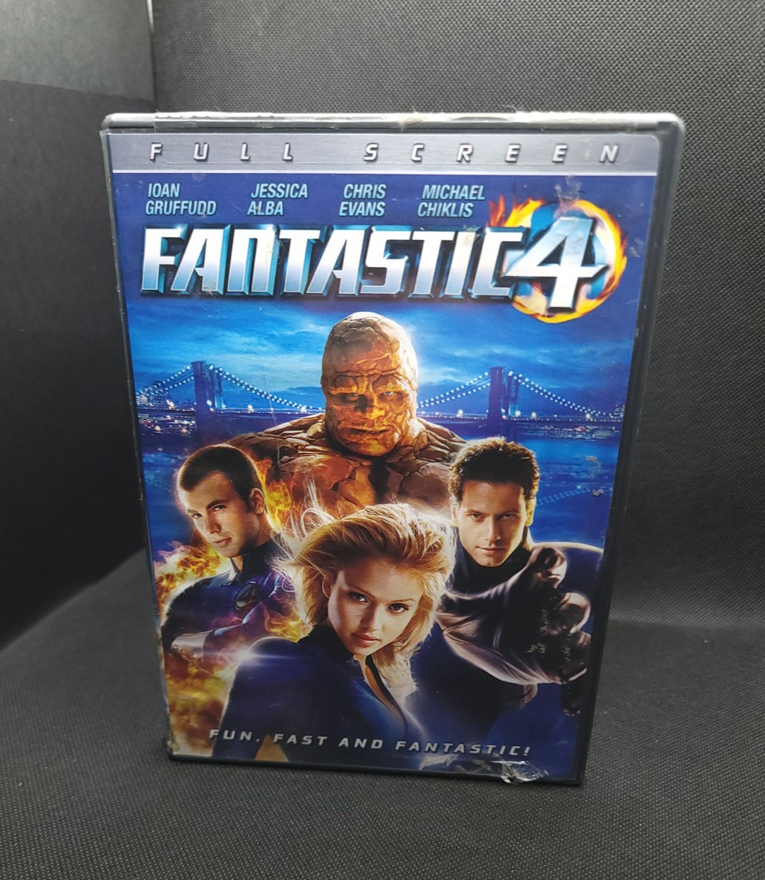 Fantastic 4 (DVD, 2005, Full Screen) Chris Evans Jessica Alba