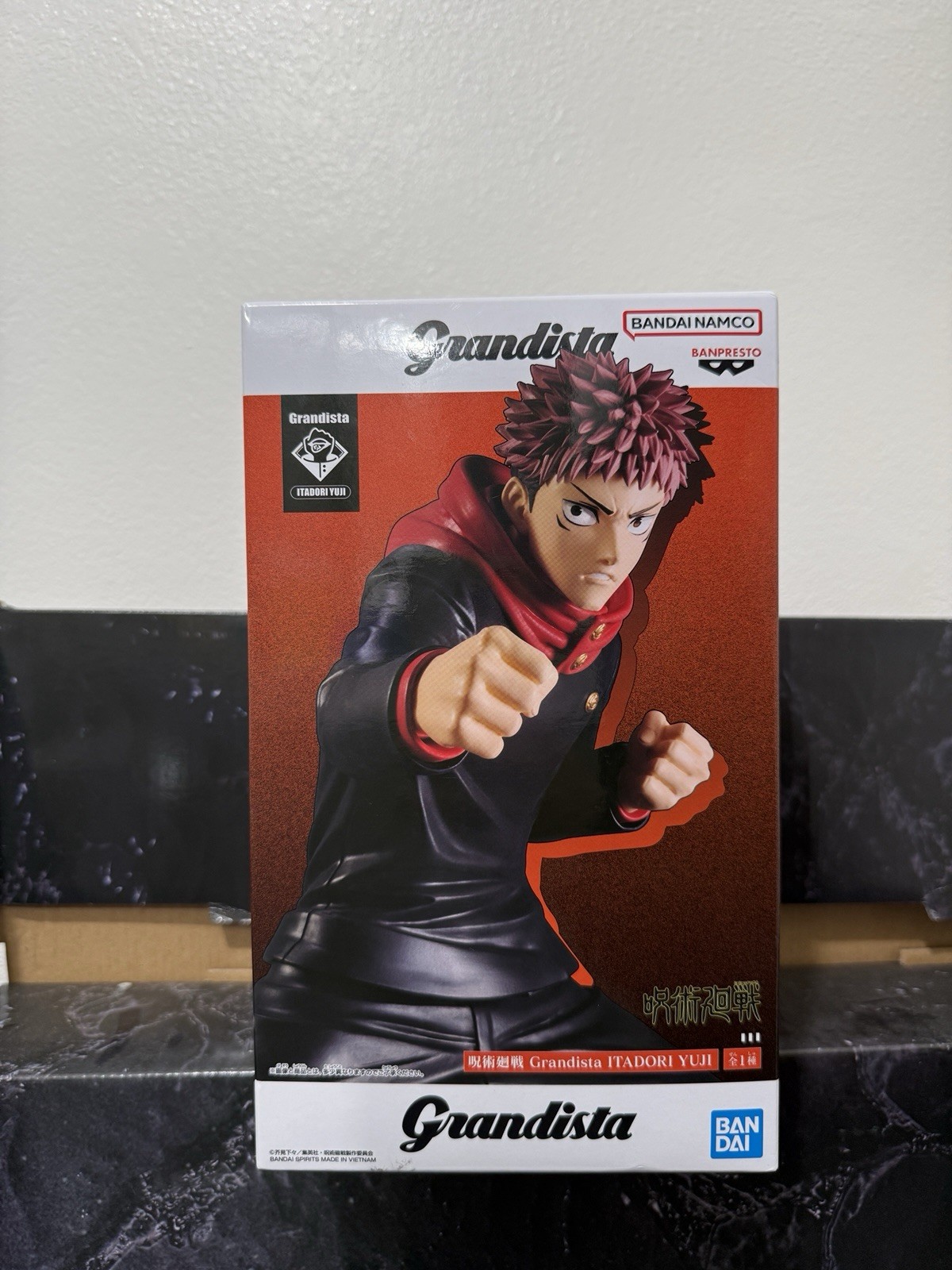 BANPRESTO Grandista Itadori Yuji Figure Jujutsu Kaisen Anime PVC Collectible