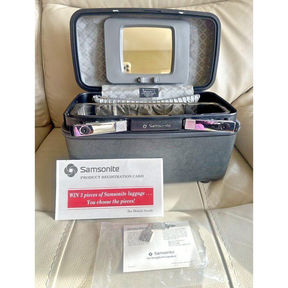 Samsonite Silhouette 4 Beauty Case Dark Gray