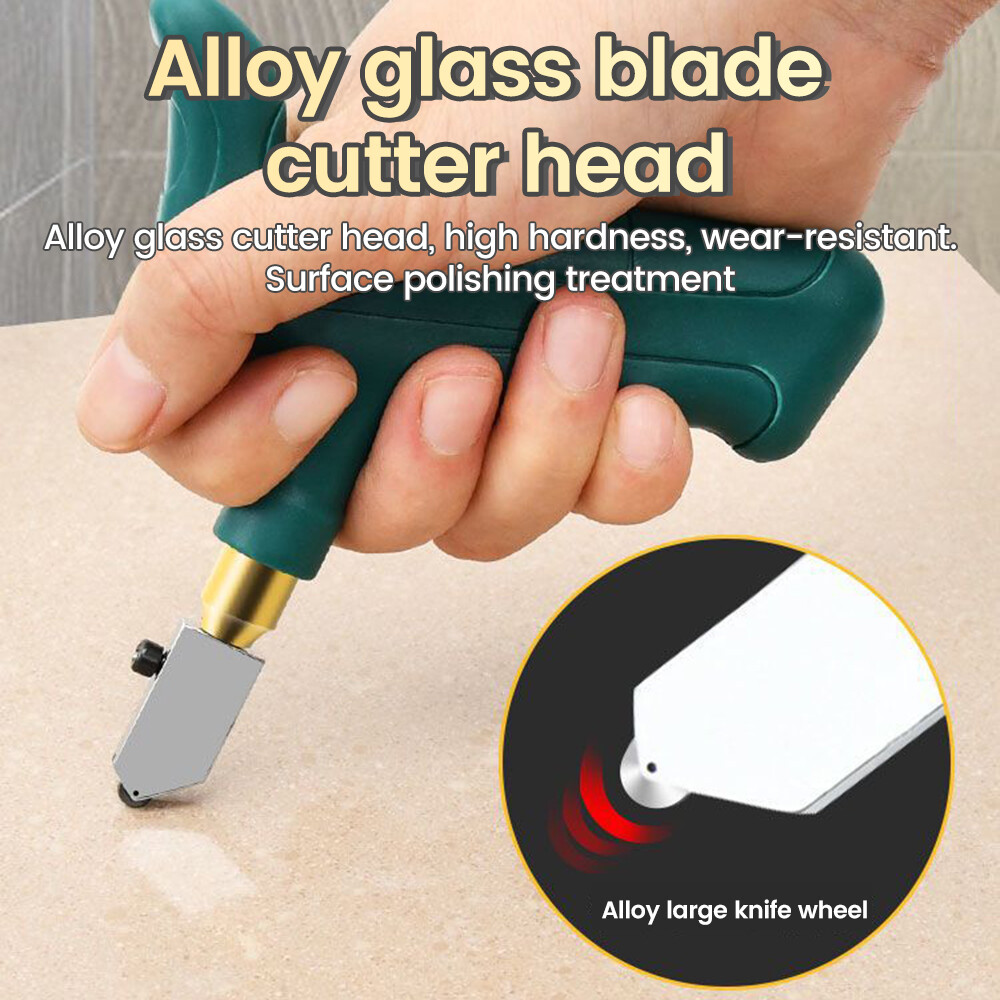 Professional Glass Cutting Tool Glass Cutter Cuts for Tiles / Mirrors / Windows
