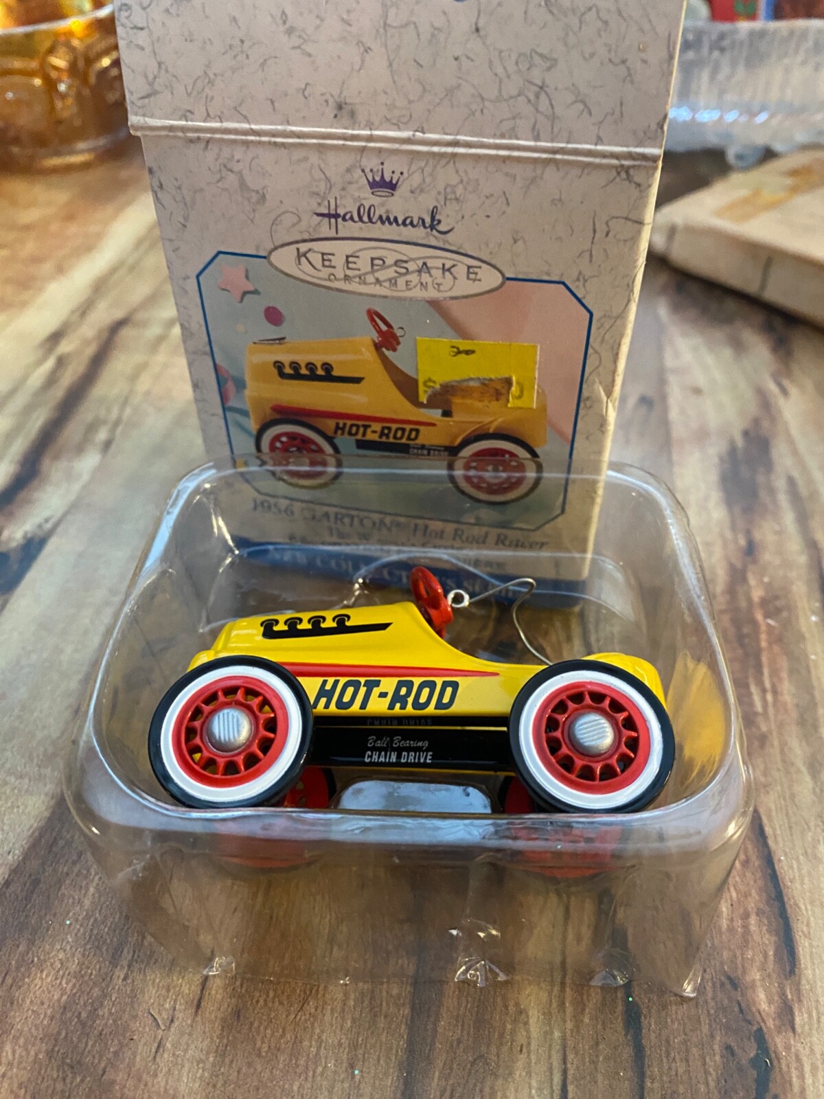 Hallmark Keepsake Christmas Ornament 1956 Garton Hot Rod Racer 1998