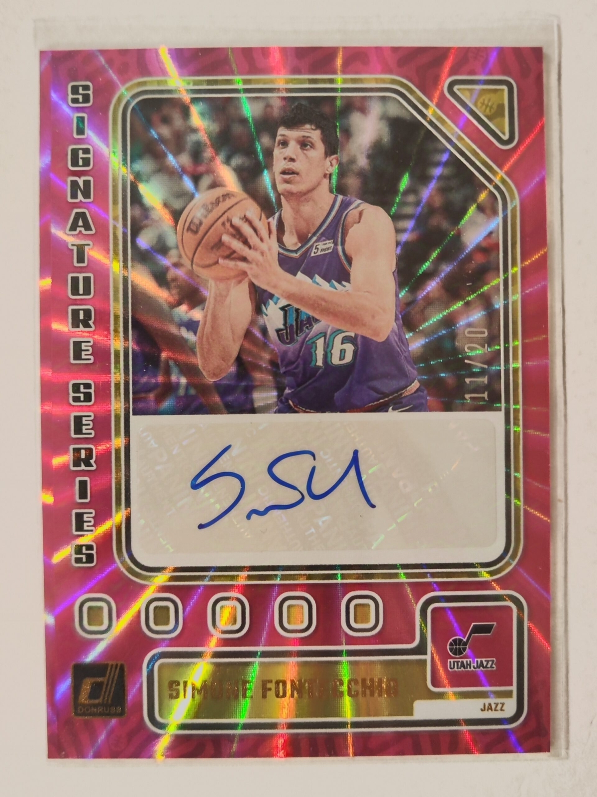 Panini Donruss Basketball 2023-24 - Fontecchio Autograph /20 - LL.