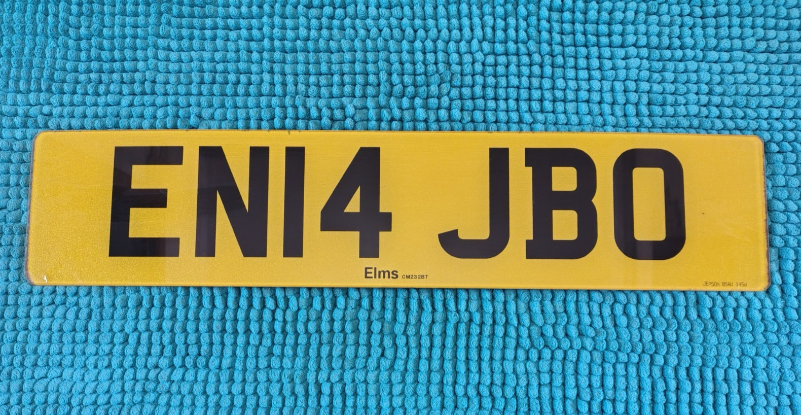 ENGLAND ESSEX UNITED KINGDOM LICENSE PLATE This plate 3 plus years expired