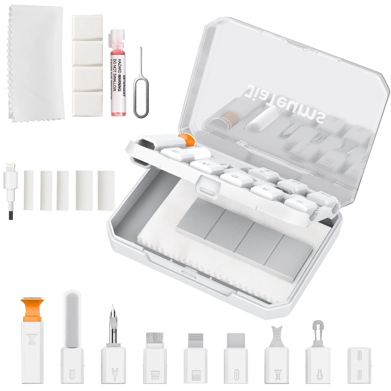 JiaTeums iPhone Charging Port Cleaning Tool,USB C Kit for white20 