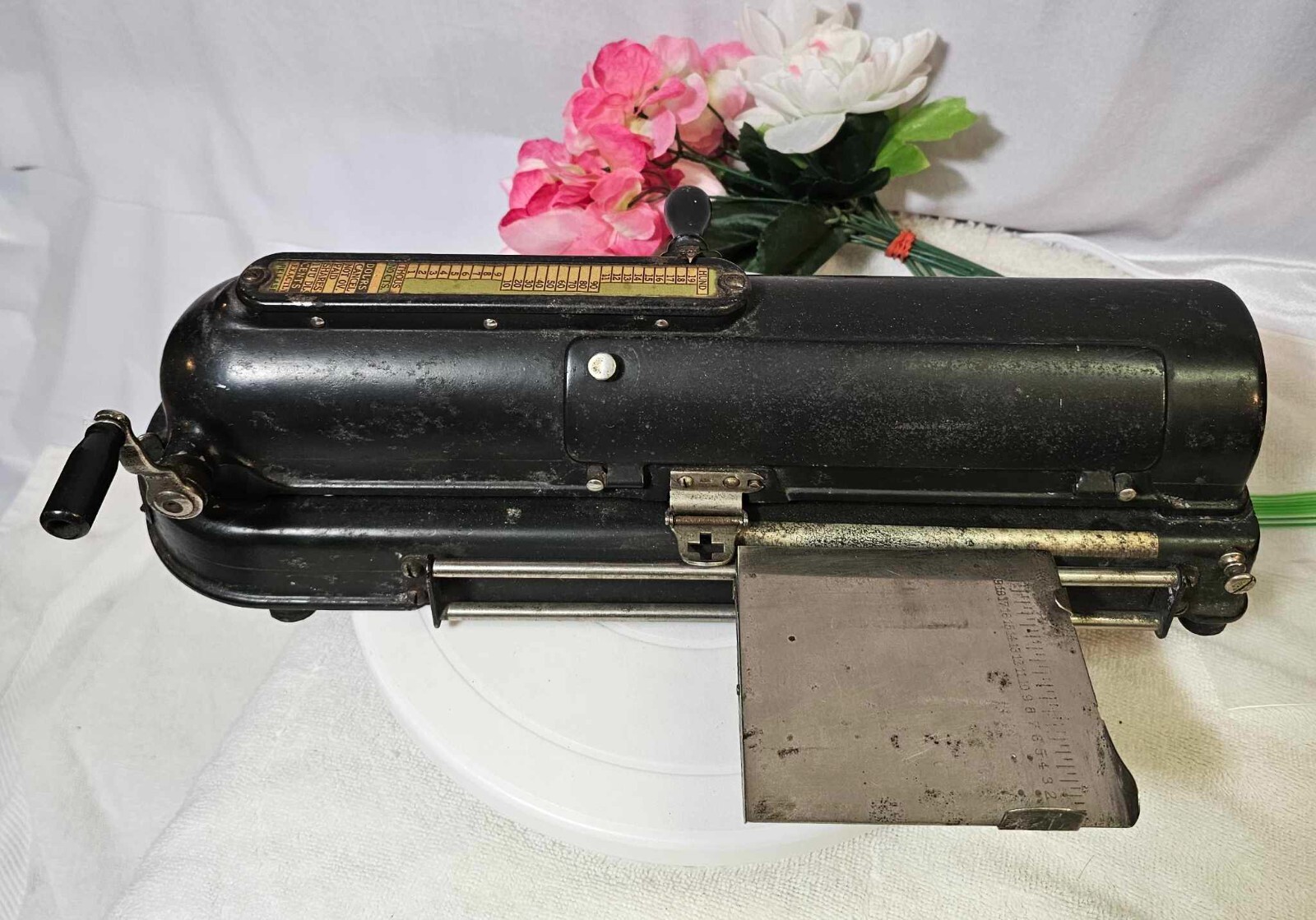 Antique "The Protectograph Check Writer" Todd Protectograph Co.- Bin2