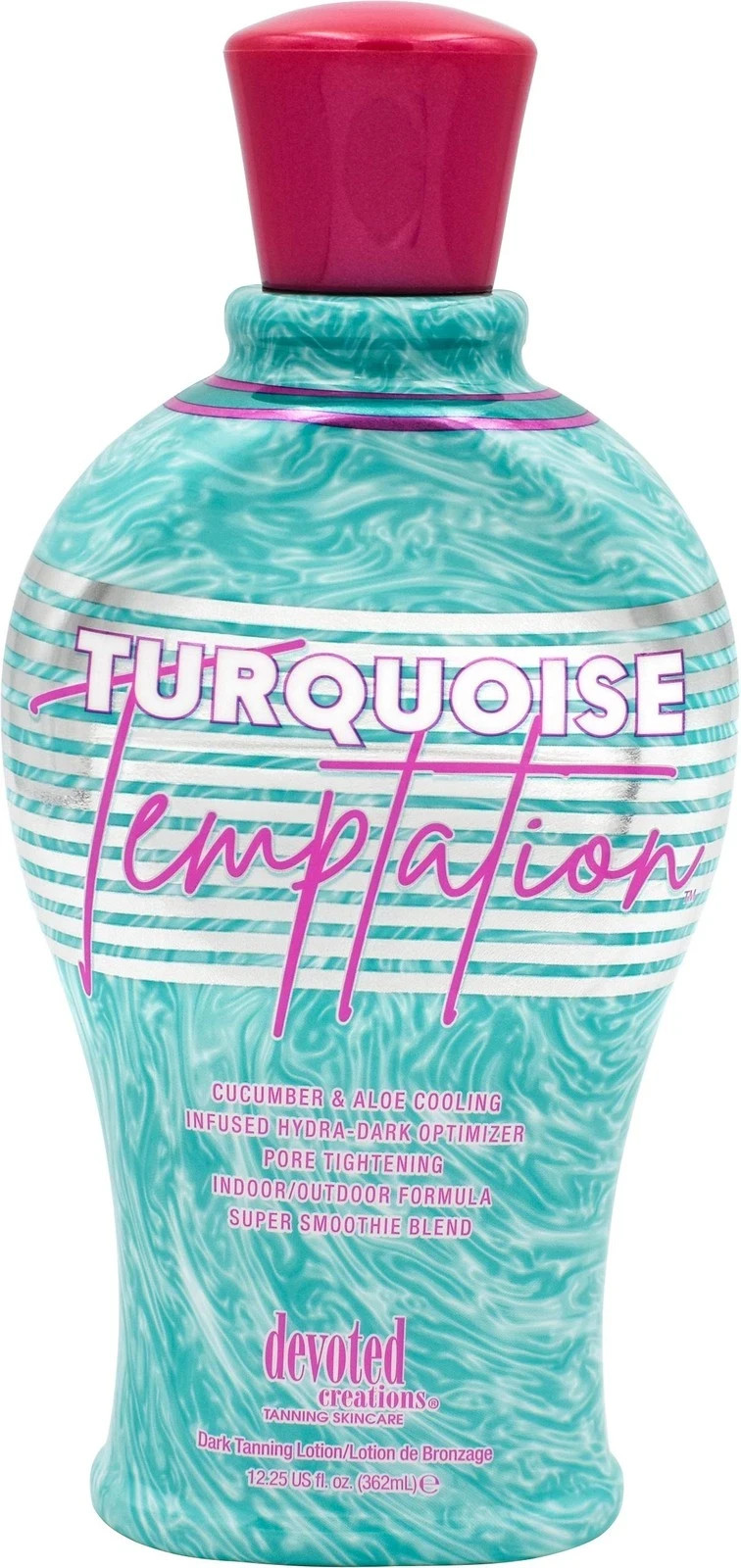 Devoted Creations Turquoise Temptation Tanning Lotion 12.25 oz Indoor / Outdoor