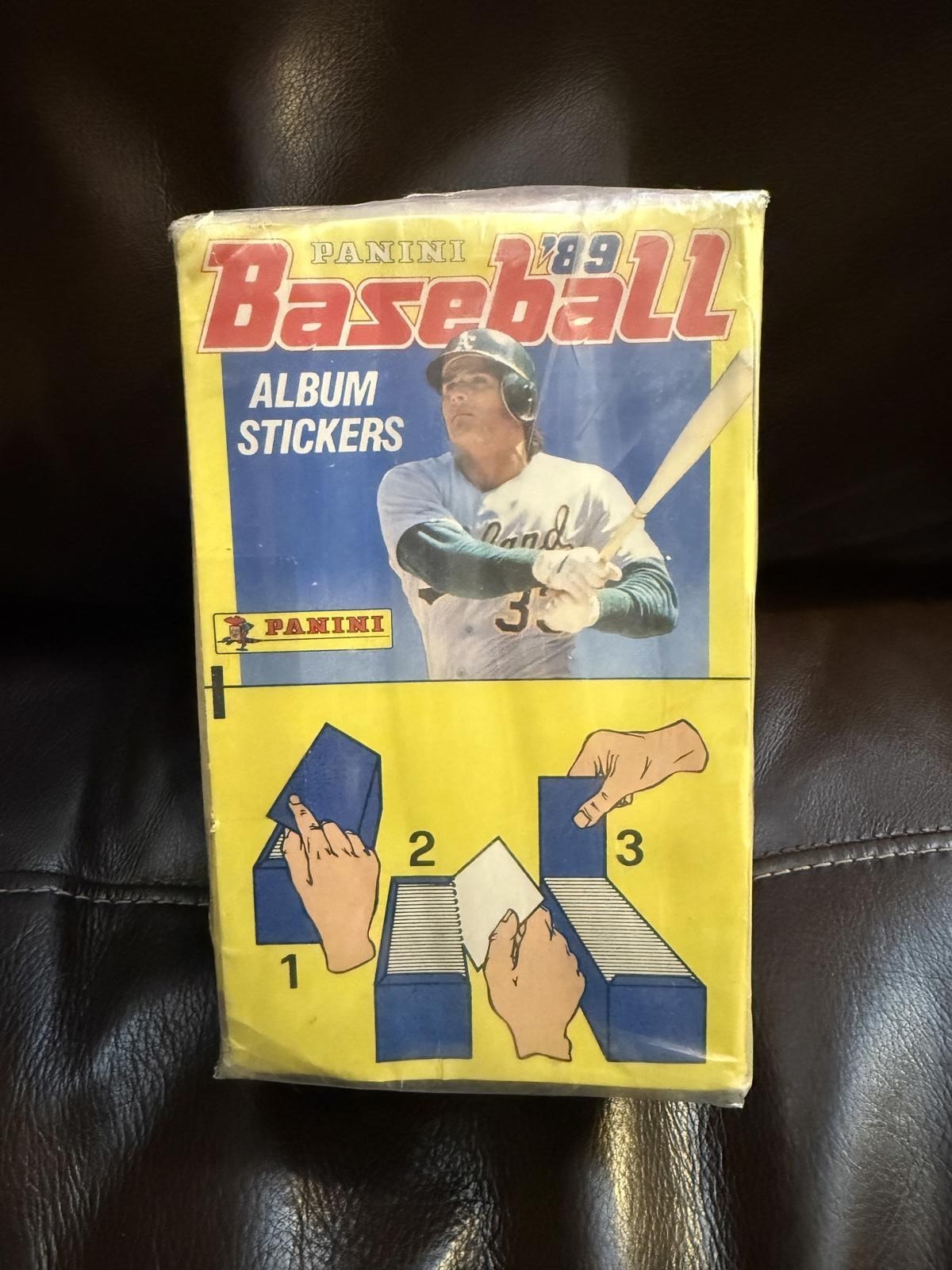 1989 Panini Album Stickers Baseball Box Factory Sealed 100 Packs Rare