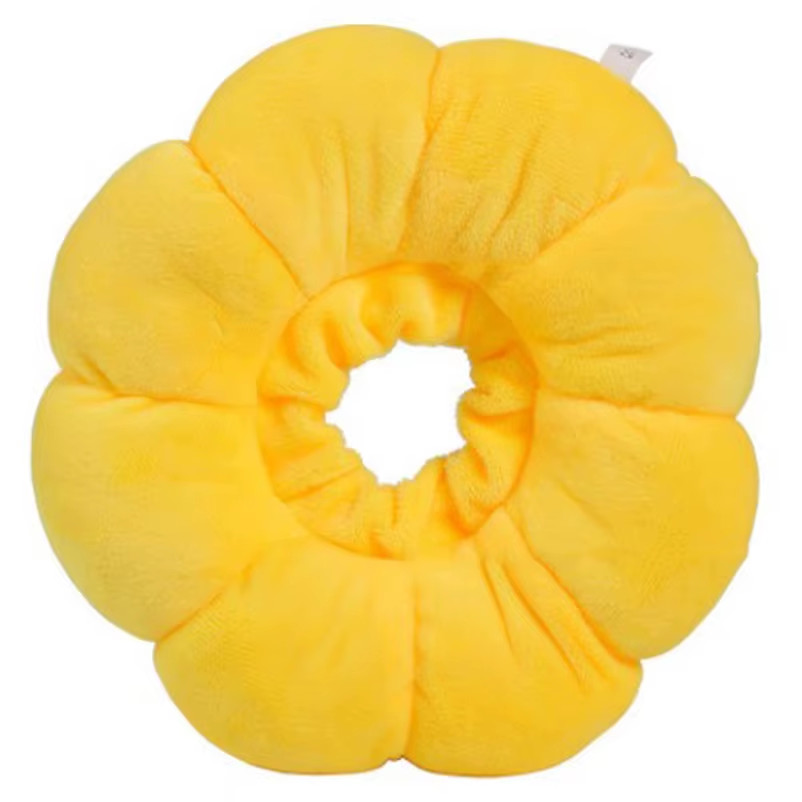 Cute Sunflower Pet Collar Adjustable Anti-Bite Surgery Anti-Lick Wound Healing C